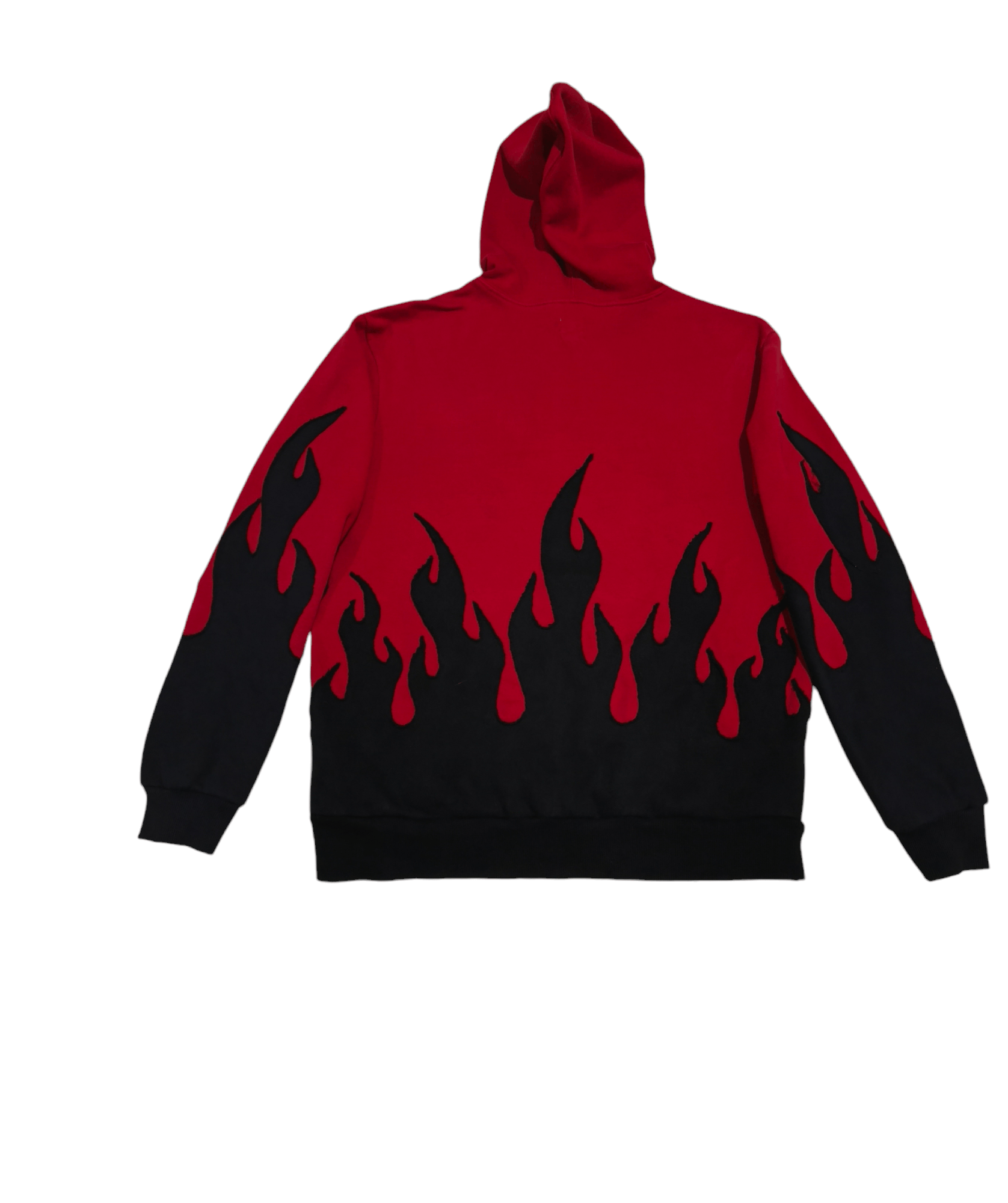 Handmade Reworked hoodie GAP flame black Size US L / EU 52-54 / 3 - 2 Thumbnail