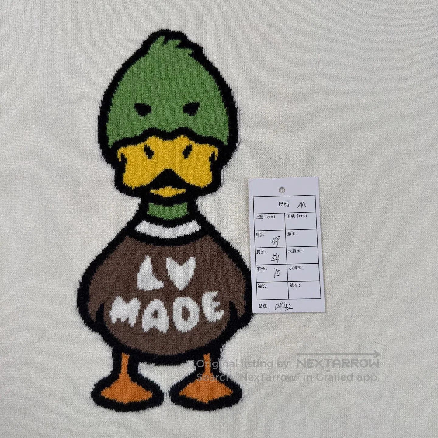 Nigo LV Nigo Duck Pattern Knit Short Sleeve. Size US M / EU 48-50 / 2 - 5 Thumbnail