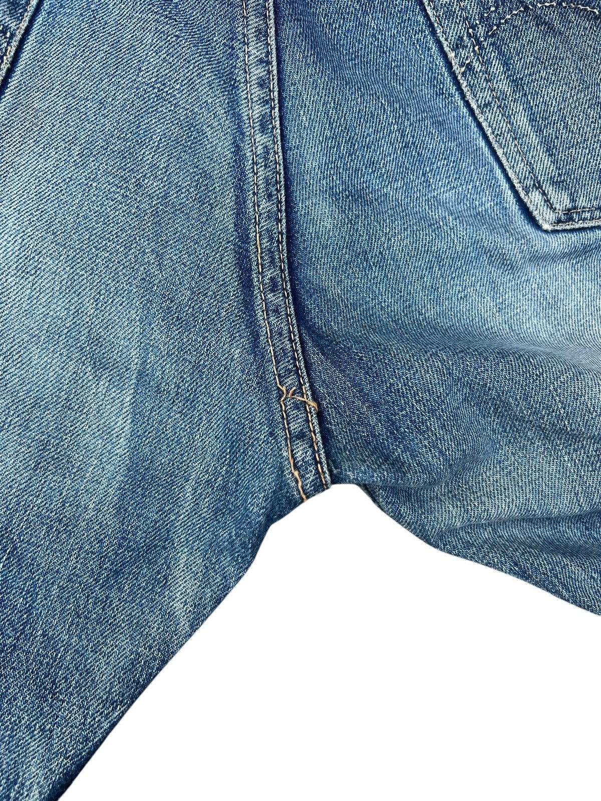 Full Count & Co. Vintage OVER RAIL & Co Japan Dirty Mud Denim Selvedge Jeans Size US 31 - 17 Thumbnail