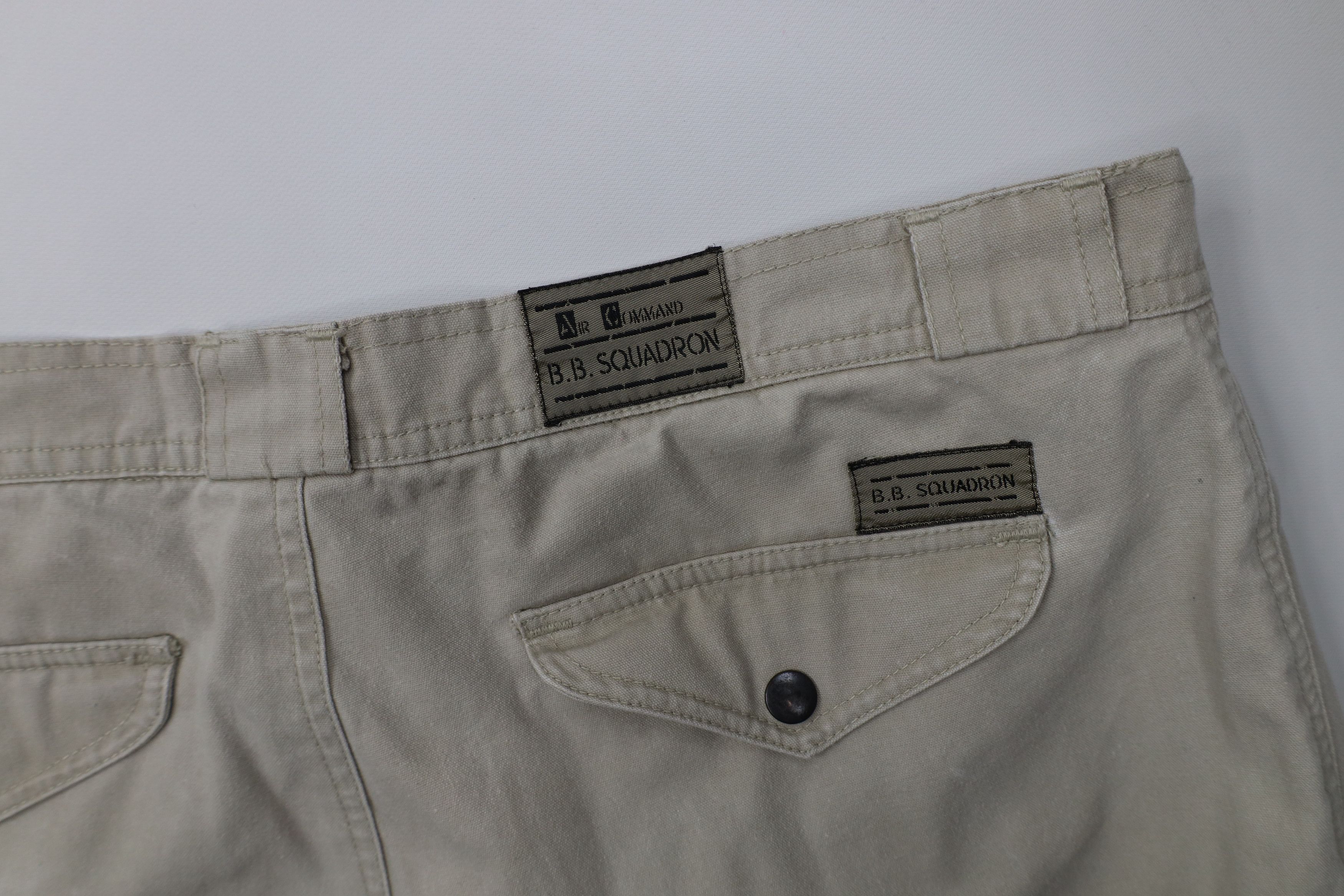 Vintage Vintge 90s Streetwear Stonewash Baggy Canvas Cargo Pants Size US 38 / EU 54 - 16 Thumbnail