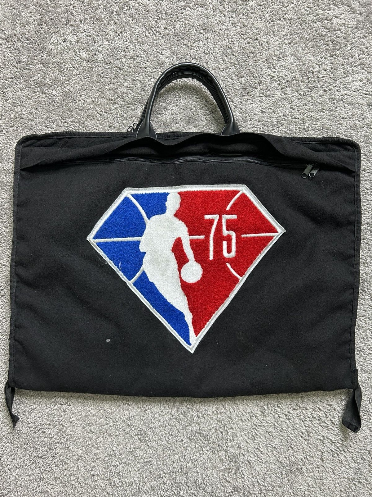 Jeff Hamilton Jeff Hamilton NBA Mega Patches Leather Wool Jacket AOP Rare Size US M / EU 48-50 / 2 - 14 Thumbnail