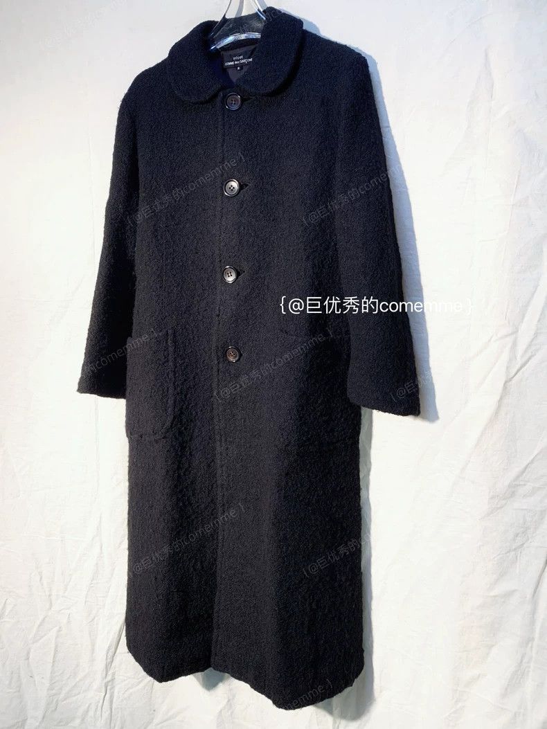 Comme des Garcons Comme Des Garcons Black Washed Sheep Ingot Collar Ball Col Size S / US 4 / IT 40 - 2 Thumbnail