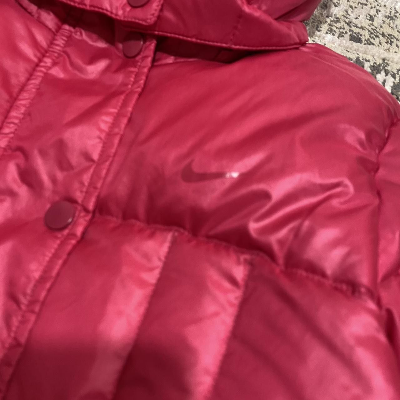 Nike 00s Nike Puffer Jacket Pink S Size S / US 4 / IT 40 - 2 Thumbnail