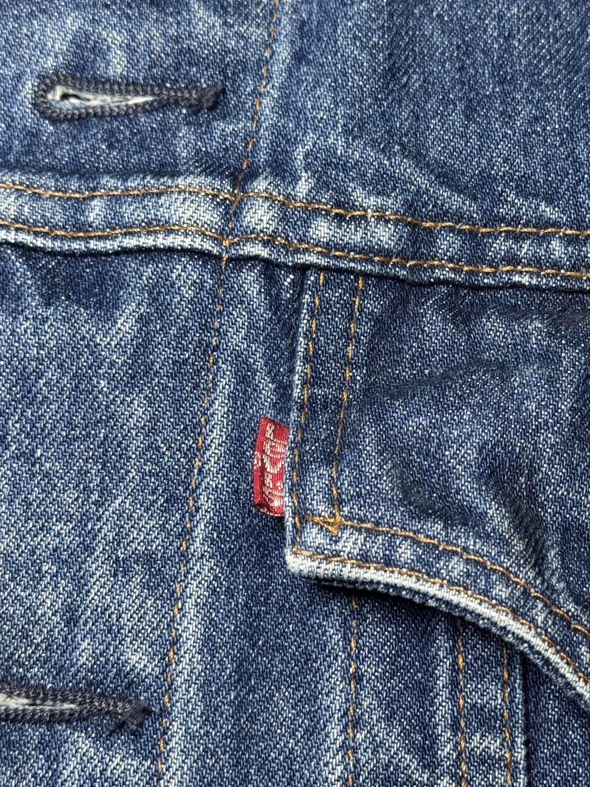 Levi's Vintage Clothing Vintage 90s Levi’s 70506 Denim Trucker Grunge Med 38 Jacket Size US M / EU 48-50 / 2 - 3 Thumbnail