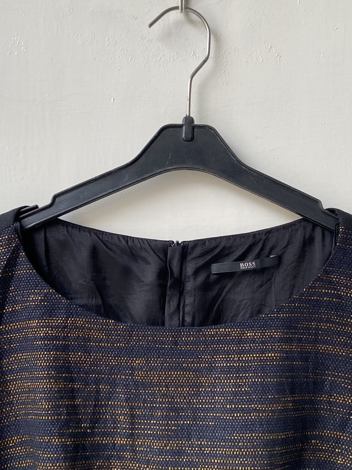 Hugo × Hugo Boss HUGO BOSS Black Midi Dress Size XXS / US 00 / IT 34 - 20 Thumbnail