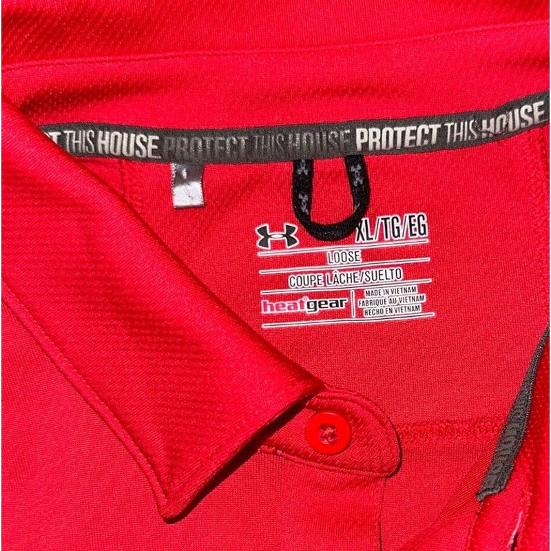 Under Armour Under Armour MD Terrapins Heat Gear Short Sleeve Polo XL Size US XL / EU 56 / 4 - 3 Thumbnail