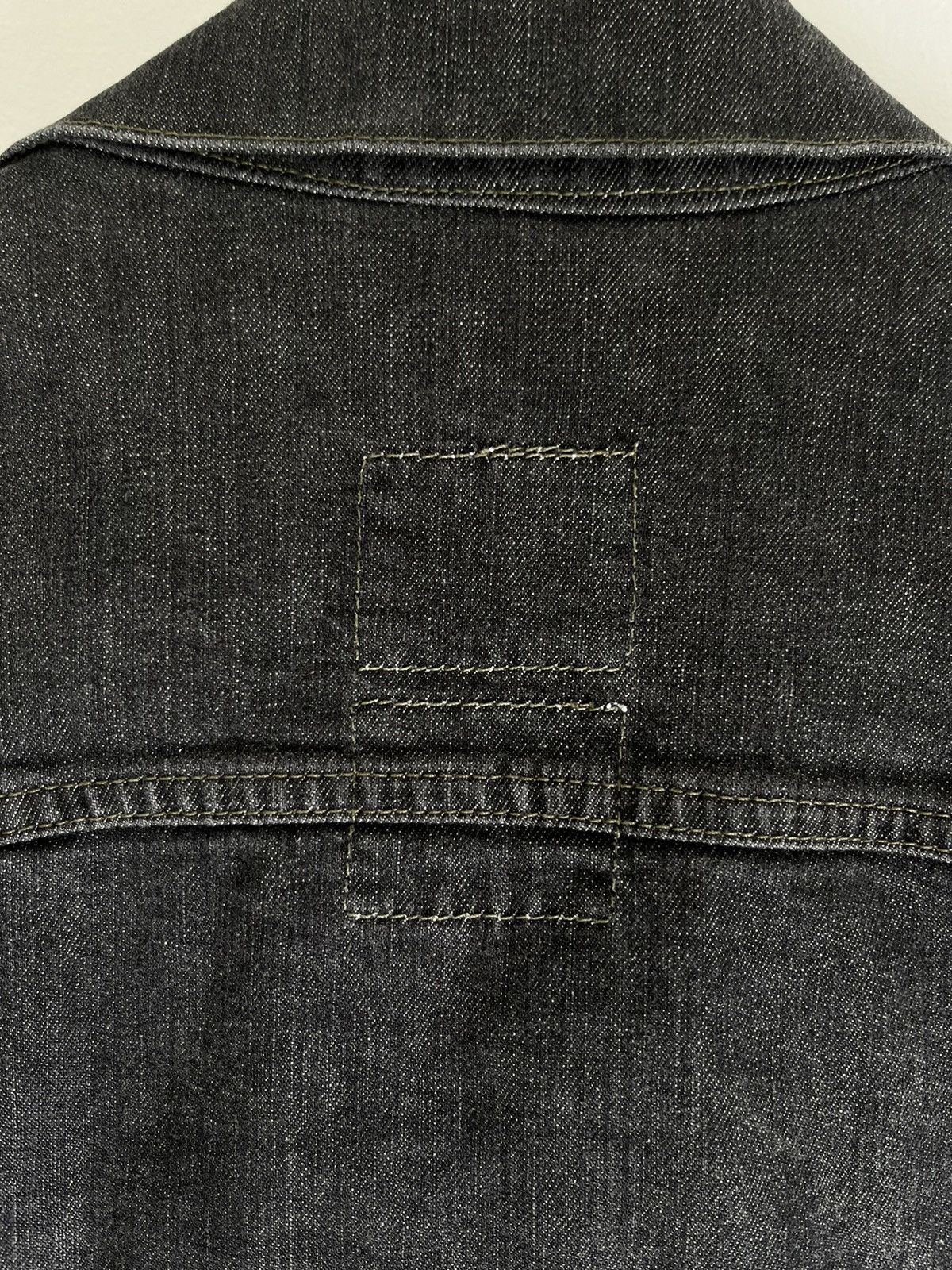 Helmut Lang SS04 "Dragonfly" elastic denim trucker Size US M / EU 48-50 / 2 - 9 Thumbnail
