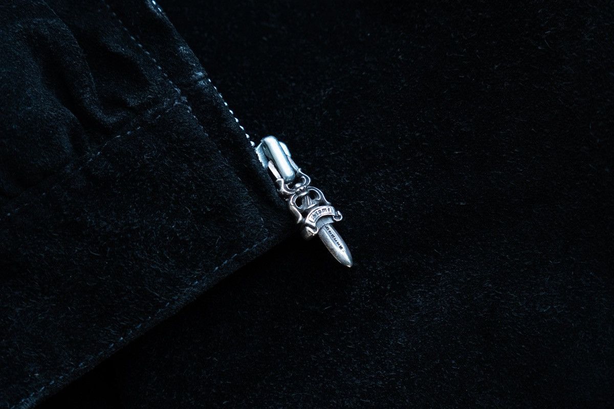 Chrome Hearts Chrome hearts suede cropped jacket Size XS / US 0-2 / IT 36-38 - 2 Thumbnail
