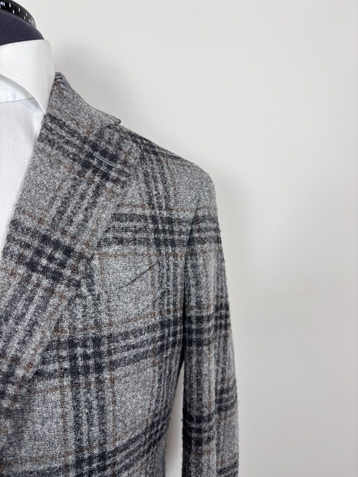 Luigi Bianchi Luigi Bianchi Sartoria Loro Piana Alpaca Wool Blazer Jacket Size 40R - 4 Thumbnail