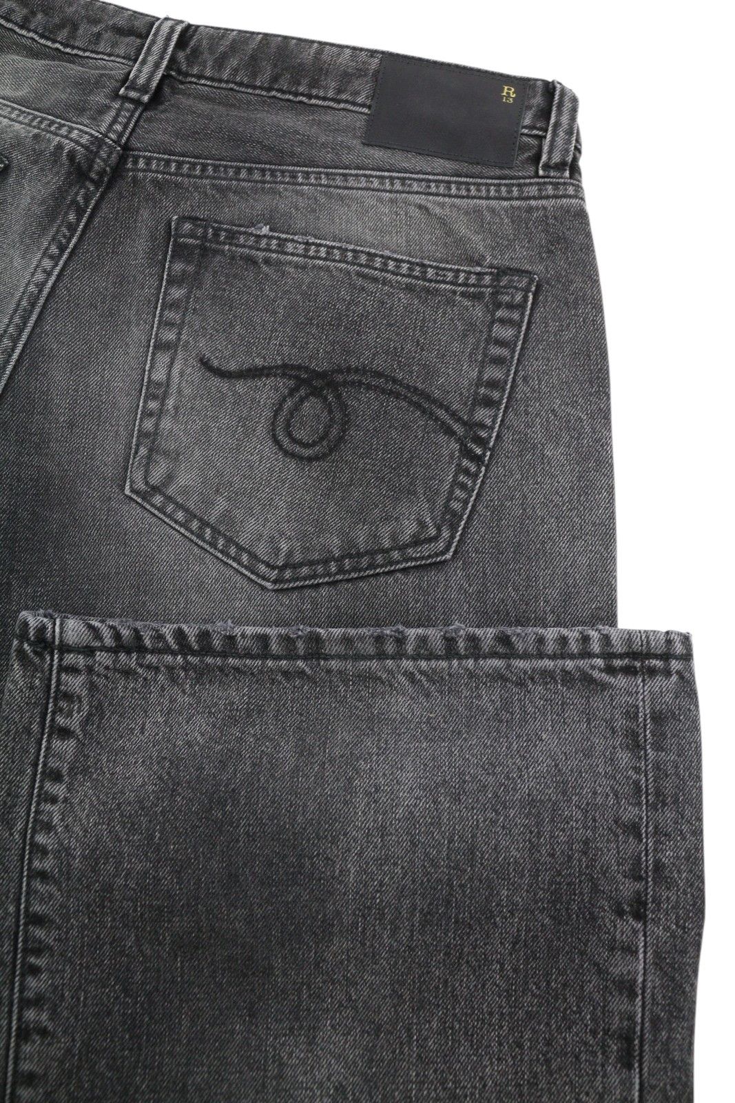 R13 EFFIE 27 Polaris Black Faded PS26 RRP850 89090 Size 27" / US 4 / IT 40 - 6 Thumbnail