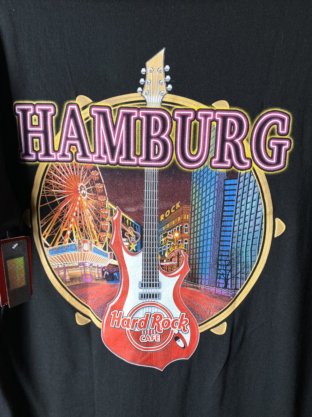 Hard Rock Cafe Y2K Vintage Hard Rock Cafe Humburg T Shirt 00’s Vtg Size US M / EU 48-50 / 2 - 7 Thumbnail