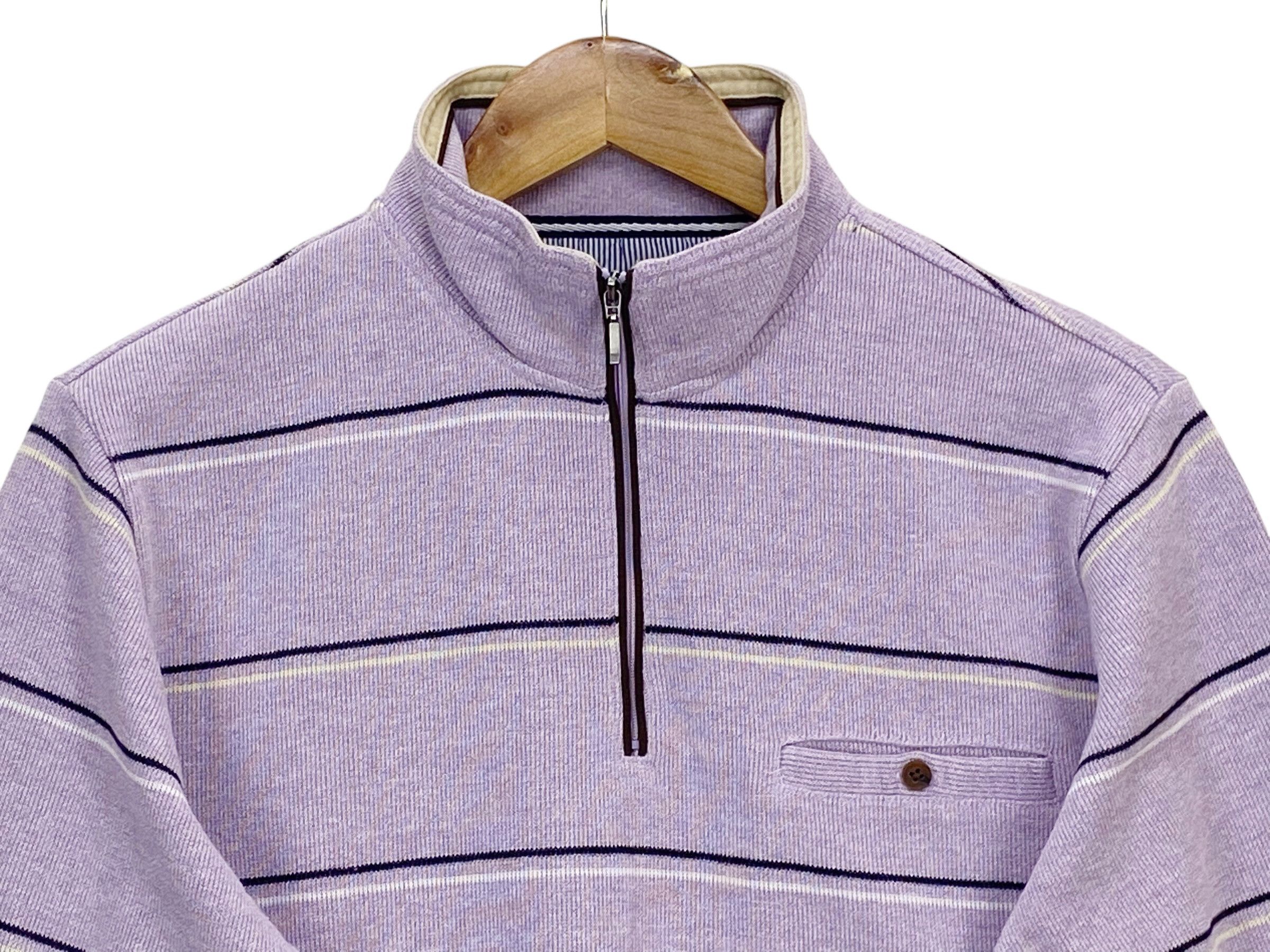 Michiko Koshino London Michiko London Twist Sweat Purple Quarter Zip Size M / US 6-8 / IT 42-44 - 3 Thumbnail