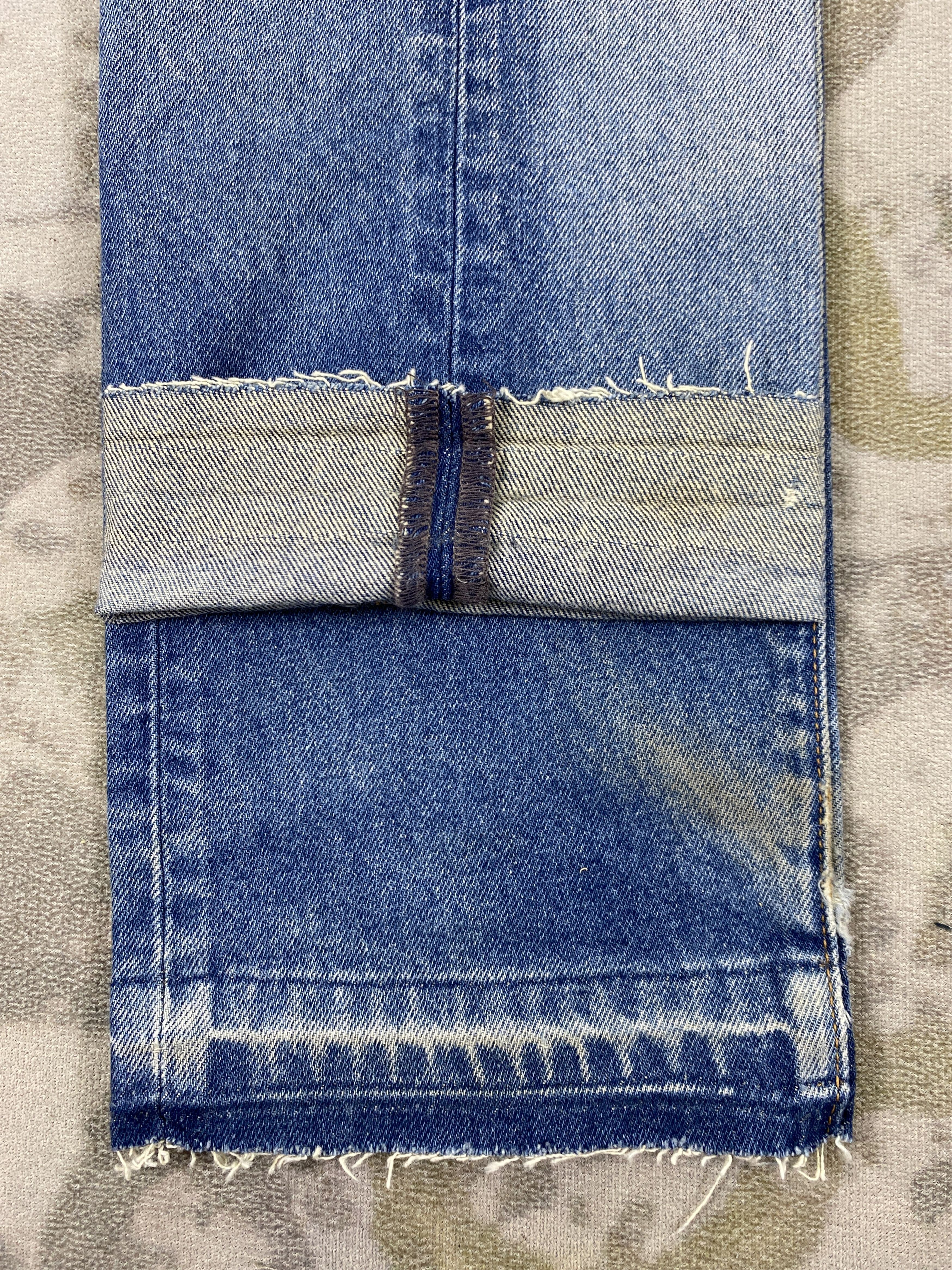 Levi's Distressed Blue Vintage Levi's 502 Jeans 33x29 Denim- JN3848 Size US 33 - 13 Thumbnail