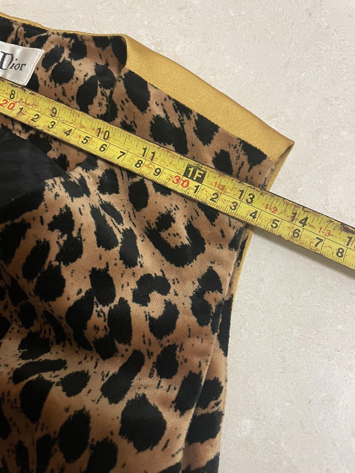 Christian Dior Monsieur 🔥Rare🔥Christian Dior Leopard Pattern Printed Size S / US 4 / IT 40 - 12 Thumbnail