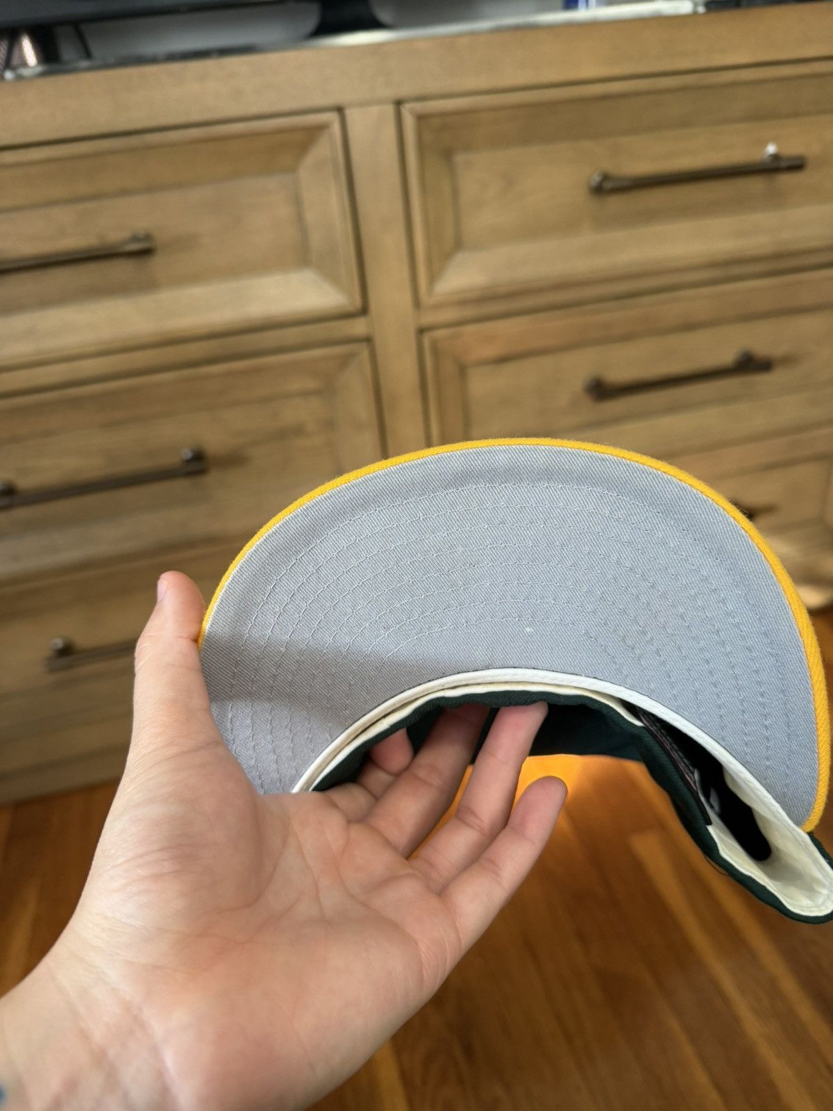 Hat Club Athletics Hat Club 7 3/8 Grey Brim Size ONE SIZE - 2 Thumbnail
