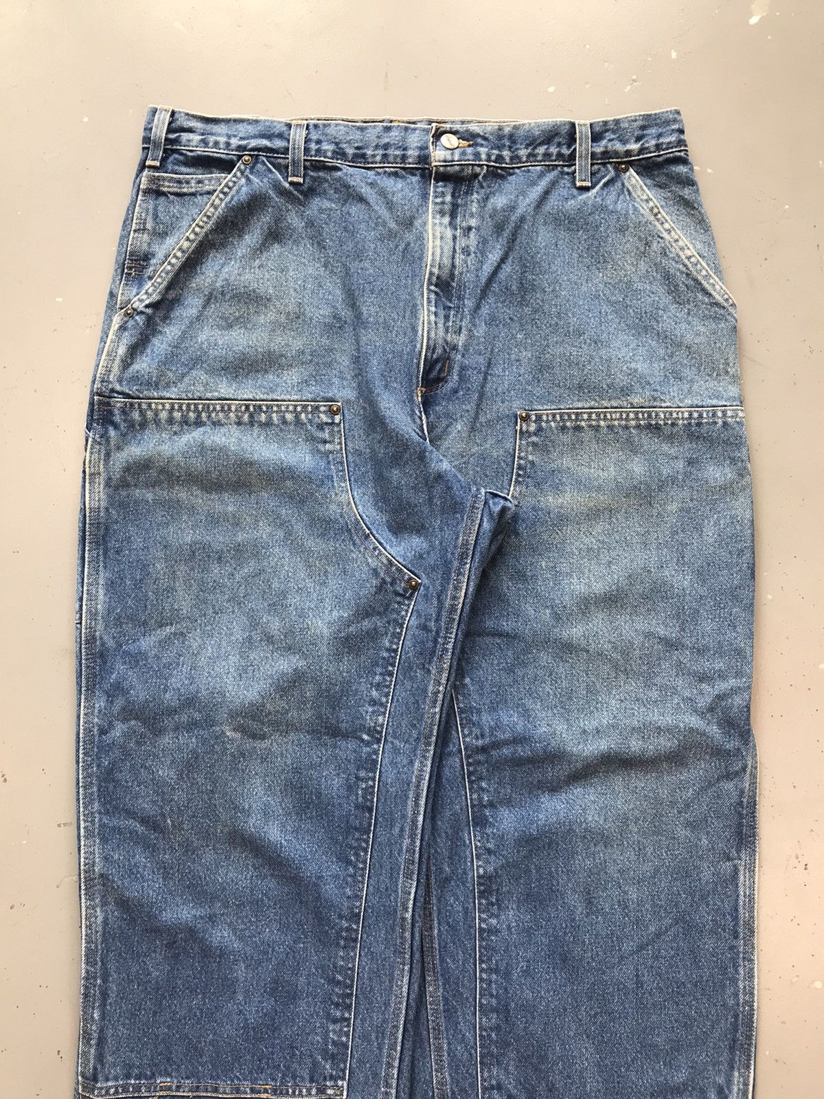 Carhartt × Vintage Vintage Carhartt B73 DST double knee denim Size US 40 / EU 56 - 4 Thumbnail