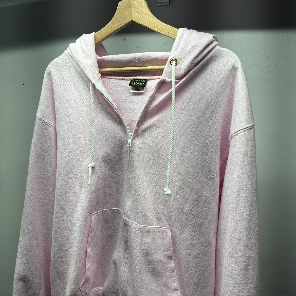 Camber Camber USA Highsnobiety 8oz Zip Up Hoodie Pink Size US L / EU 52-54 / 3 - 4 Thumbnail