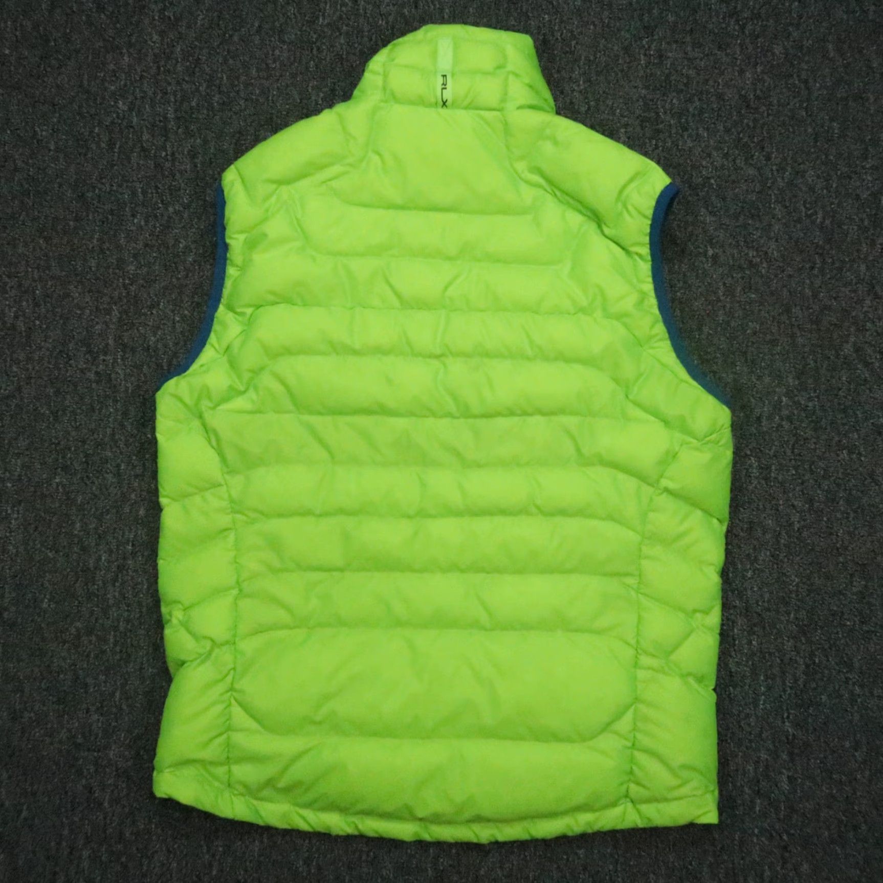 RLX Ralph Lauren RLX Ralph Lauren Vest Mens Medium Green Down Insulated Full Zip Pockets Puffer Size US M / EU 48-50 / 2 - 7 Thumbnail