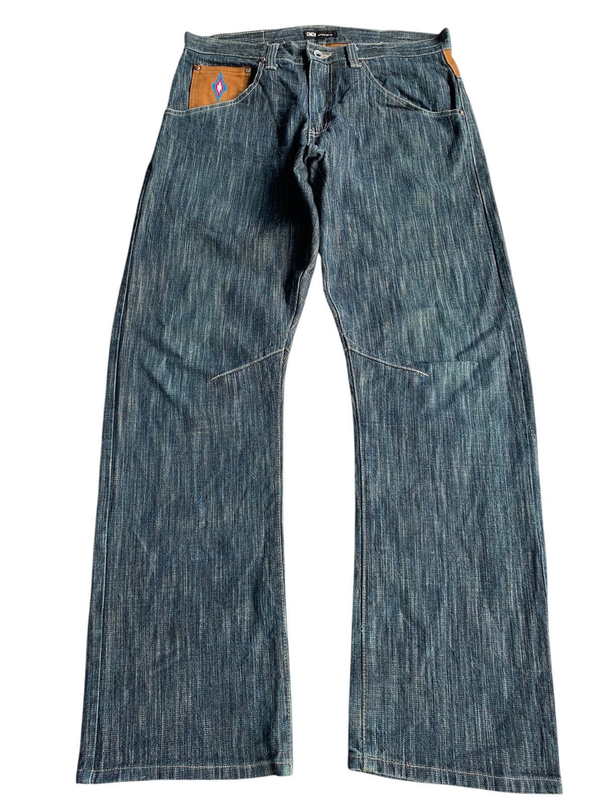Kapital Concave Attempt Navajo Hippies Style Japanese Denim🌈🎌 Size US 32 / EU 48 - 4 Thumbnail