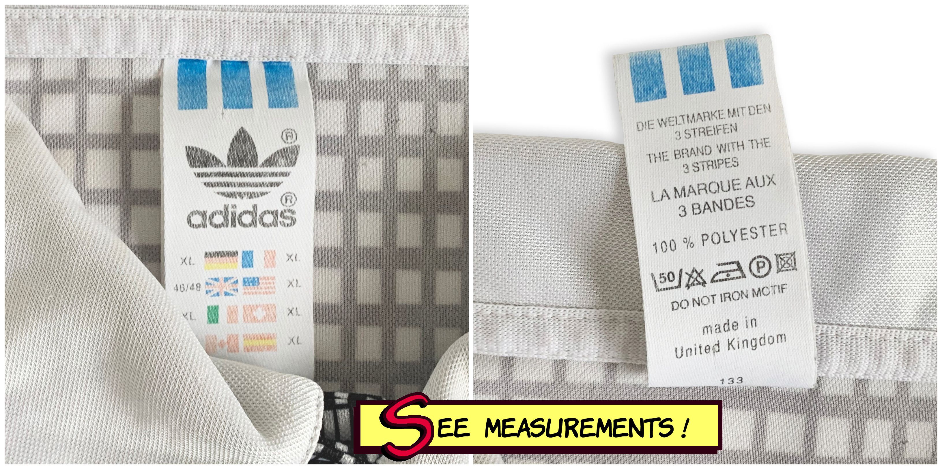 Adidas Vintage 90s ADIDAS Jersey Polo Referee Kit Football Soccer Size US XL / EU 56 / 4 - 6 Thumbnail