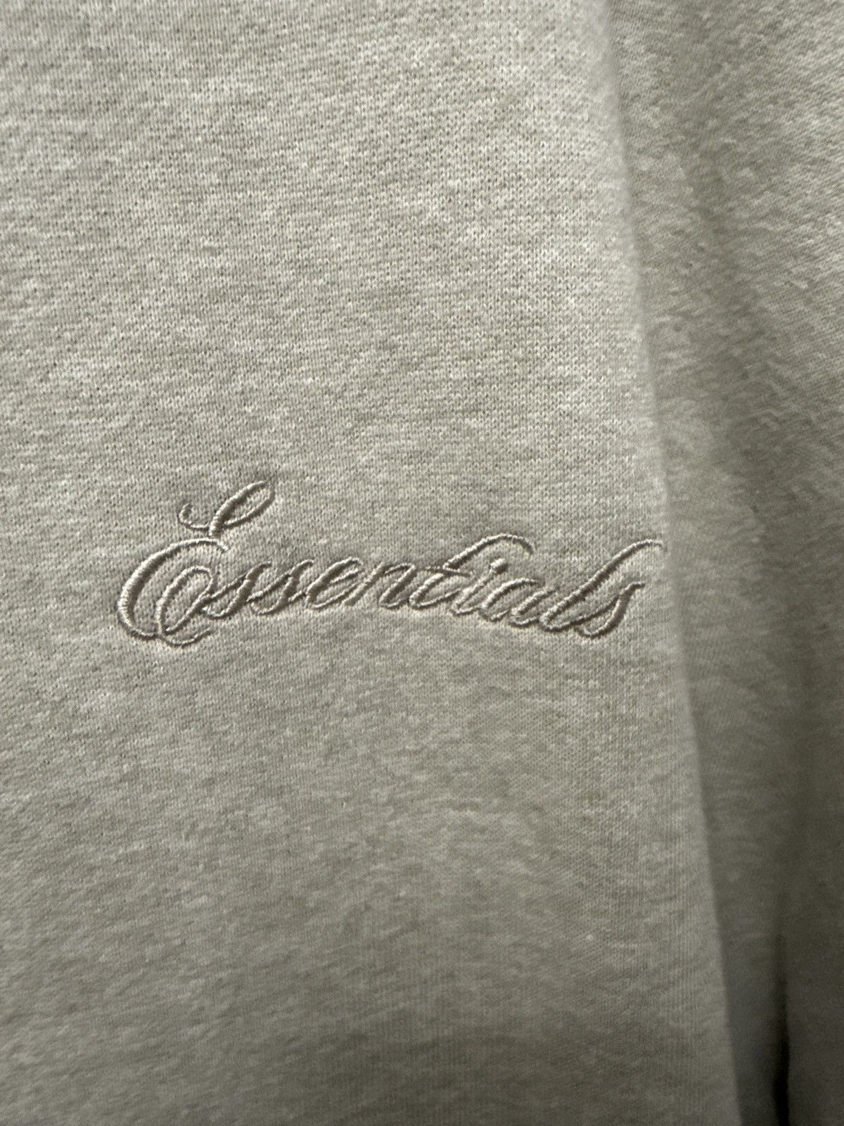 Essentials Essentials Modern Fleece Track Jacket - Heather Stone Size US S / EU 44-46 / 1 - 8 Thumbnail