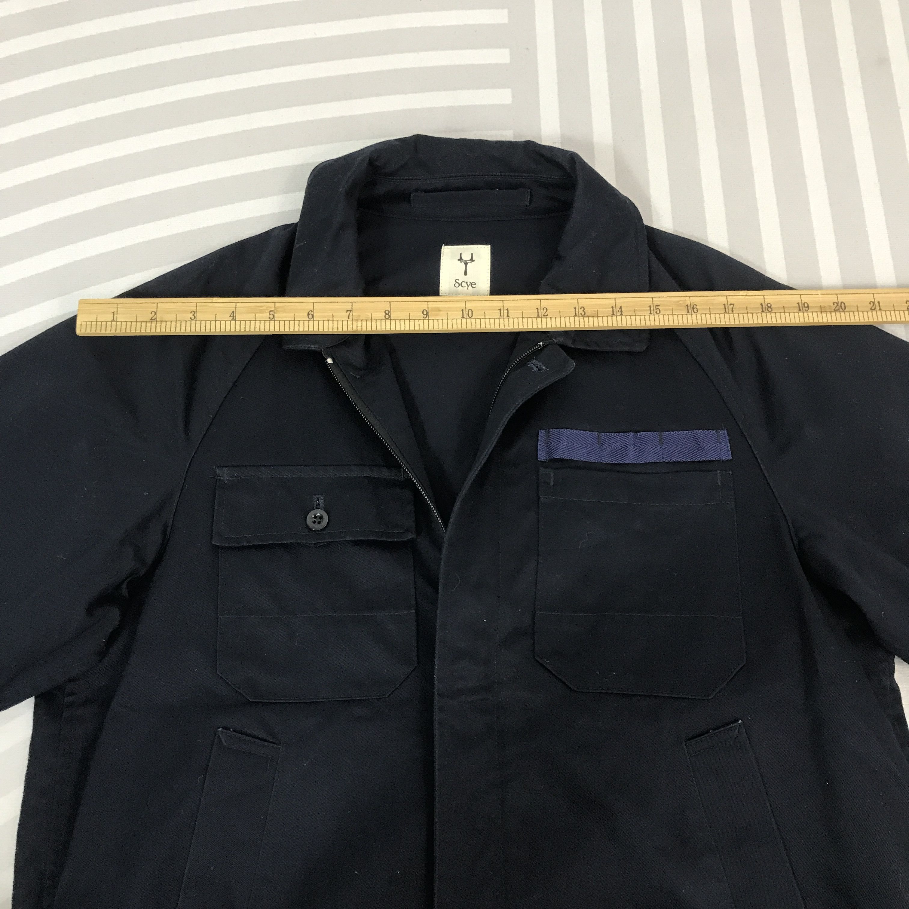 Japanese Brand × MasterPiece × SCYE Vintage Scye By masterpiece Workers Jacket Size US L / EU 52-54 / 3 - 6 Thumbnail