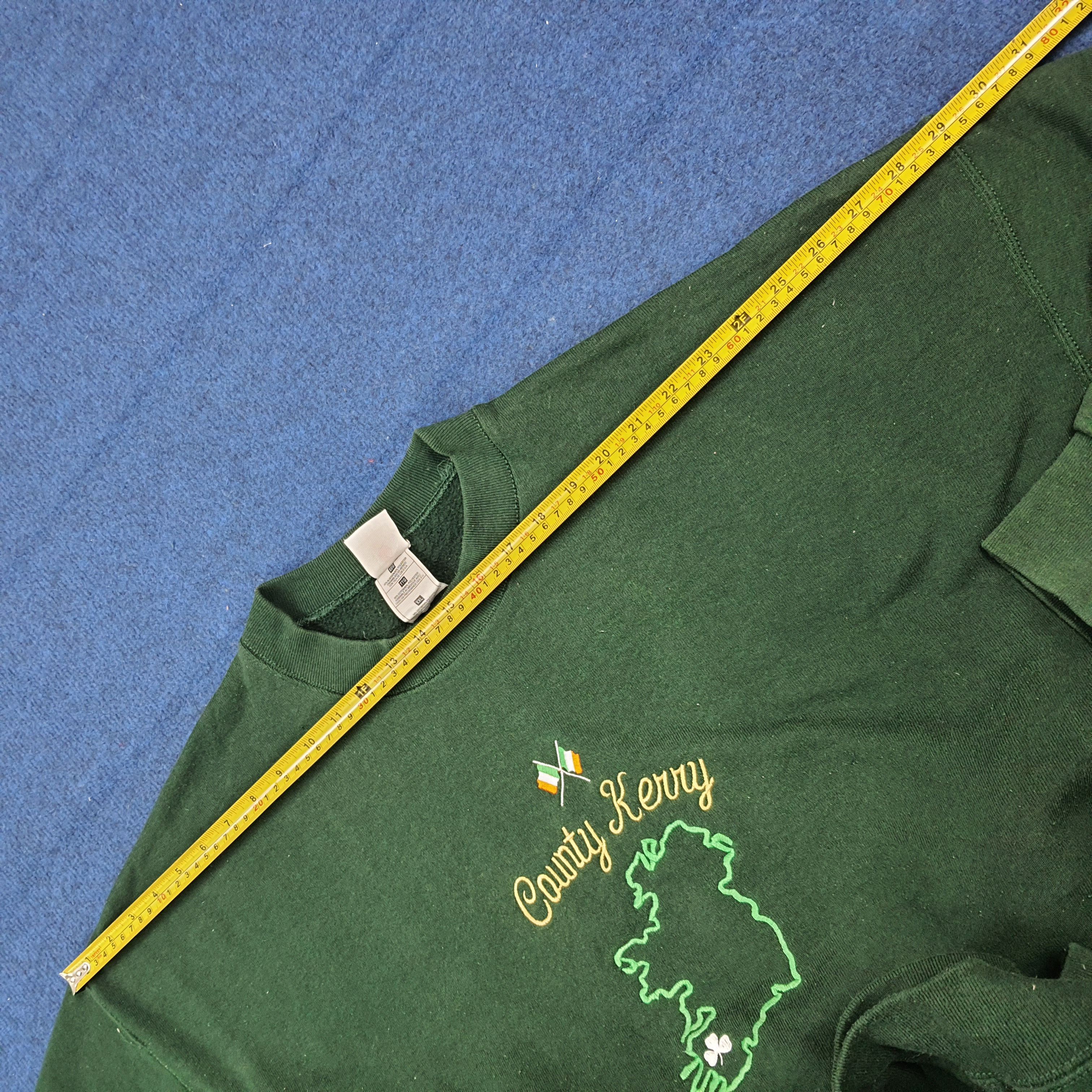 Fruit Of The Loom Vintage County Kerry Ireland Heritage Sweatshirt C290N36 Size US XXL / EU 58 / 5 - 8 Thumbnail