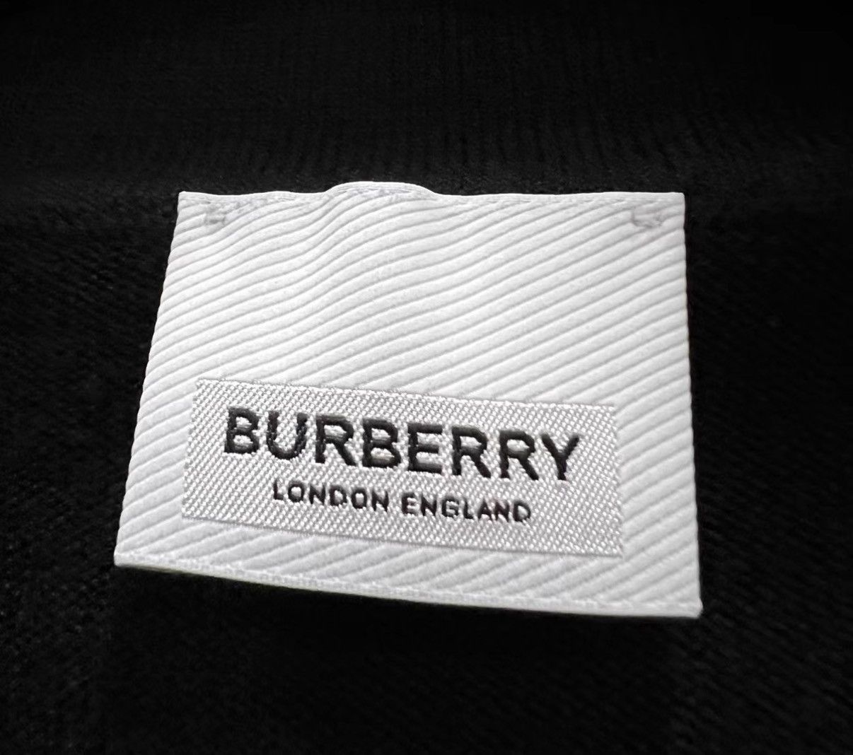 Burberry Burberry Black Knit Short-Sleeve Polo Shirt J41 Size US XL / EU 56 / 4 - 3 Thumbnail