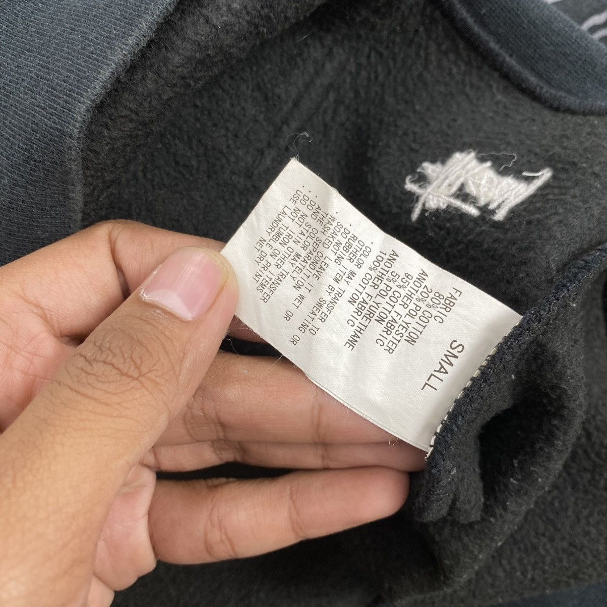Stussy 00s Stussy World Tour Monogram Logo Pull Over Hoodie Japan Size US S / EU 44-46 / 1 - 12 Thumbnail