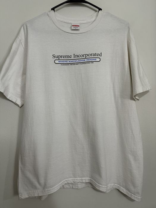 Supreme best sale incorporated tee