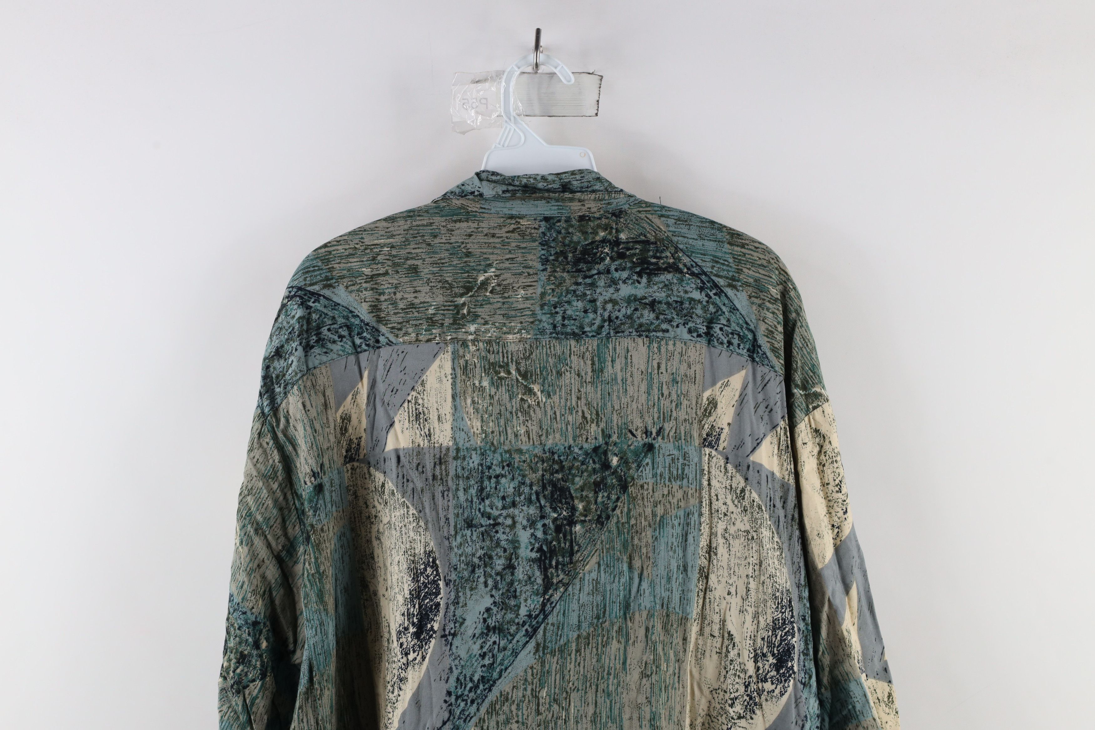 Vintage Vintage 90s Streetwear Abstract Short Sleeve Button Shirt Size US XL / EU 56 / 4 - 8 Thumbnail