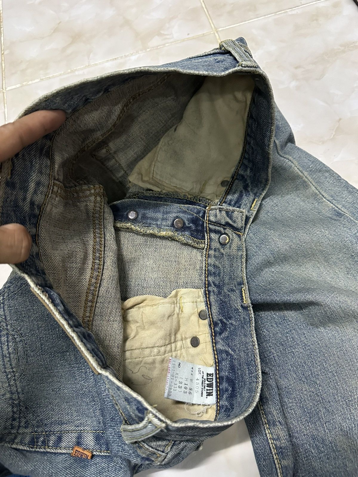 Kapital Vintage Edwin 505X Light Washed Selvedge Denim. Size US 32 / EU 48 - 5 Thumbnail