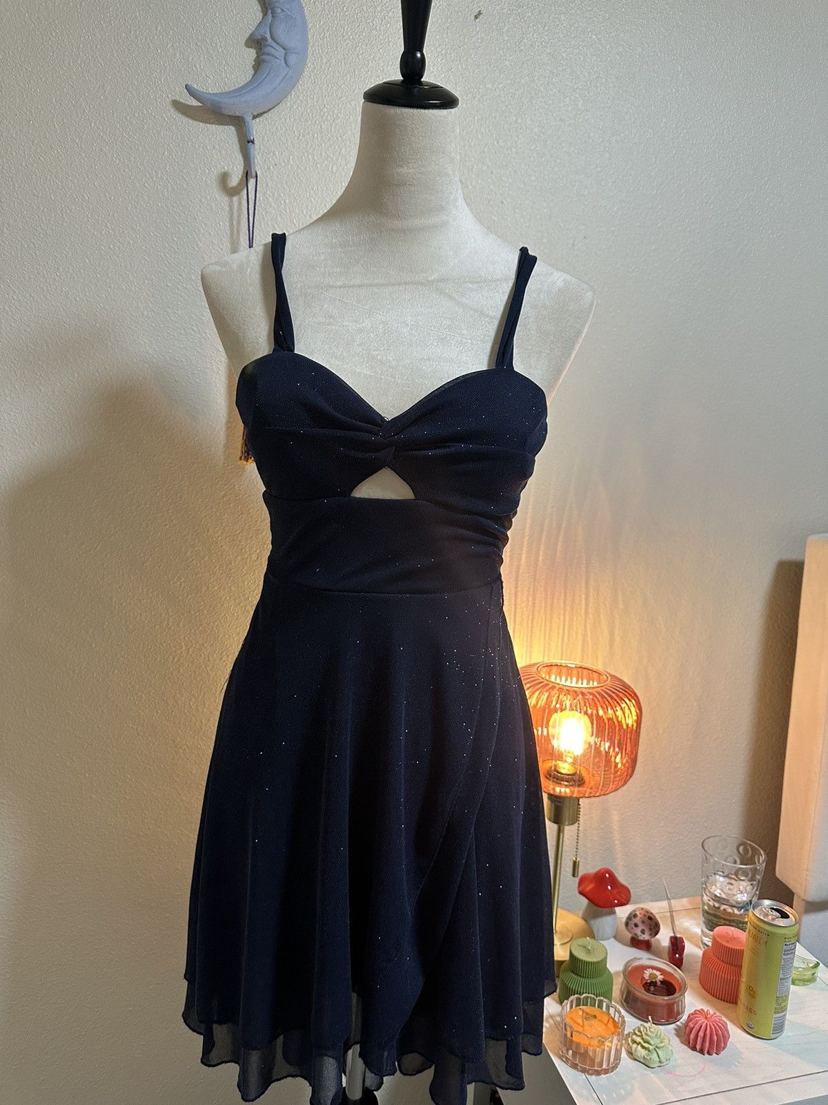 Other Sparkly dark blue dress Size XS / US 0-2 / IT 36-38 - 1 Thumbnail