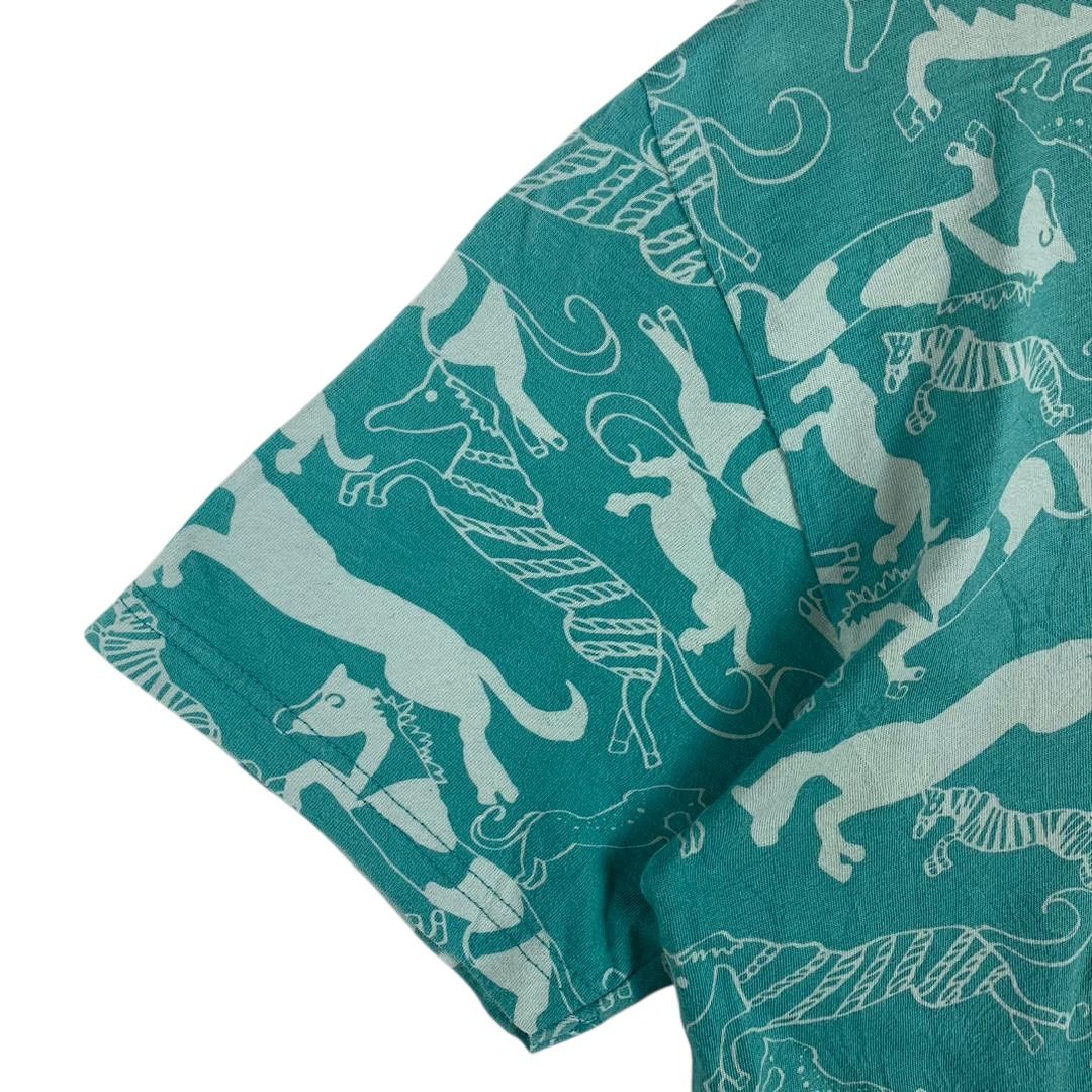 mercibeaucoup Mercibeaucoup All-Over Animal Print Glitter Logo Tee Size S / US 4 / IT 40 - 6 Thumbnail