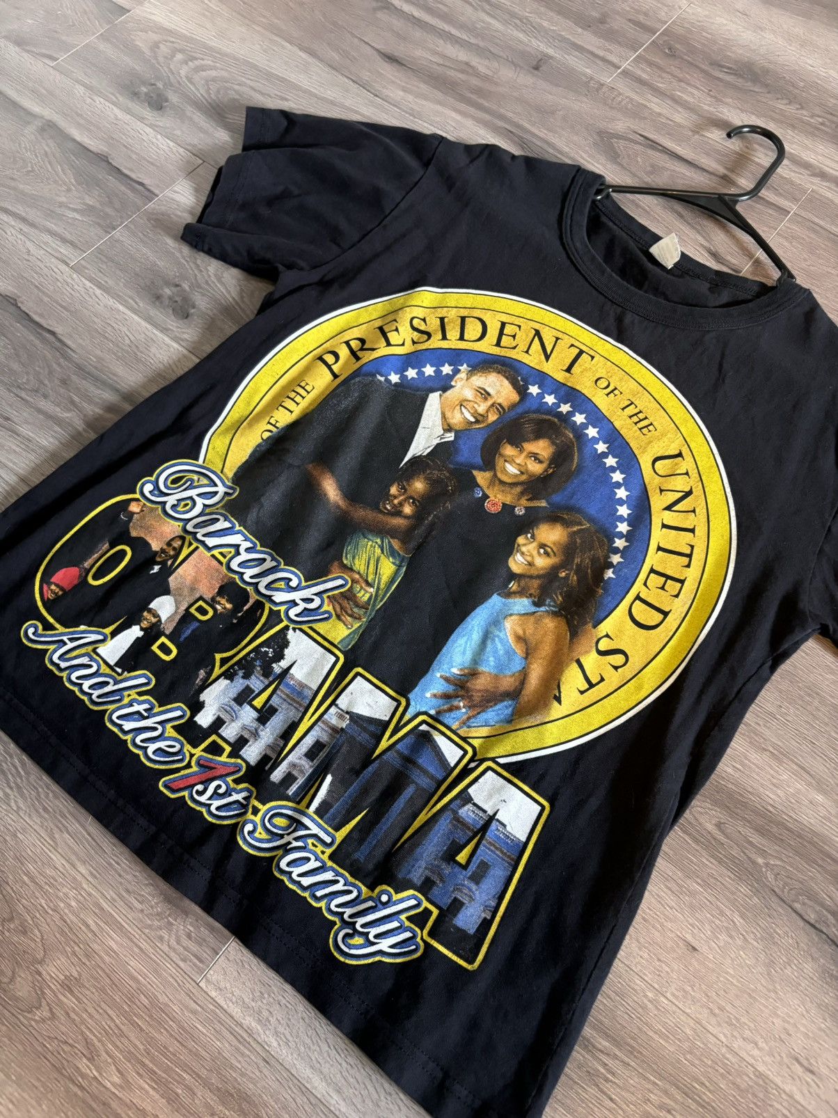 Vintage Vintage Barack Obama Graphic Tee 2008 Size US S / EU 44-46 / 1 - 3 Thumbnail
