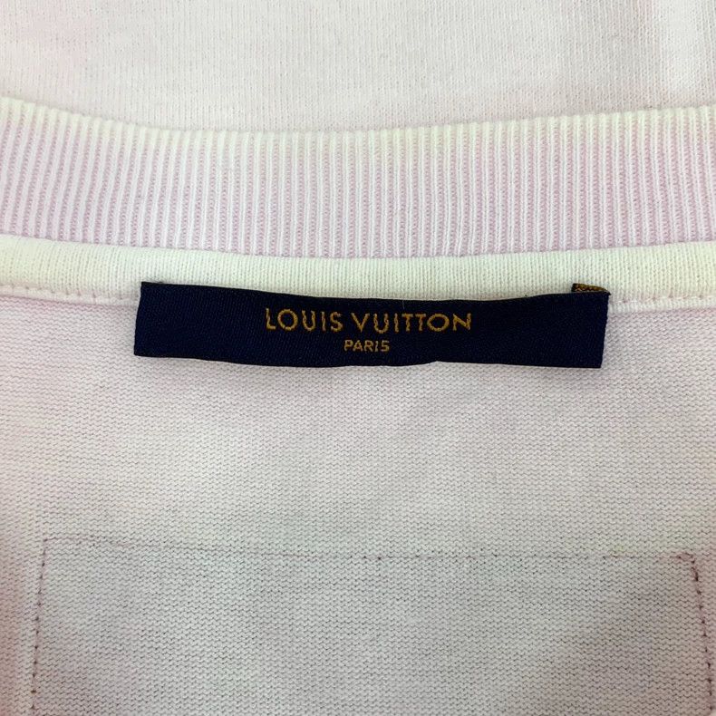 Louis Vuitton Louis Vuitton Cotton crewneck short-sleeve T-shirt with pi Size US L / EU 52-54 / 3 - 5 Thumbnail