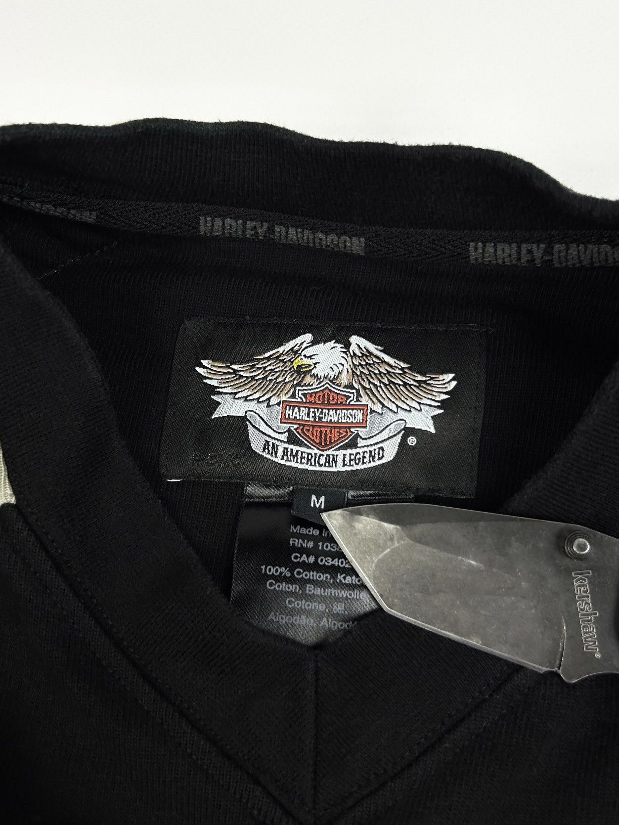 Harley Davidson Vintage 90s Harley Davidson Sweatshirt Rare Logo Skull Y2k Size US M / EU 48-50 / 2 - 8 Thumbnail