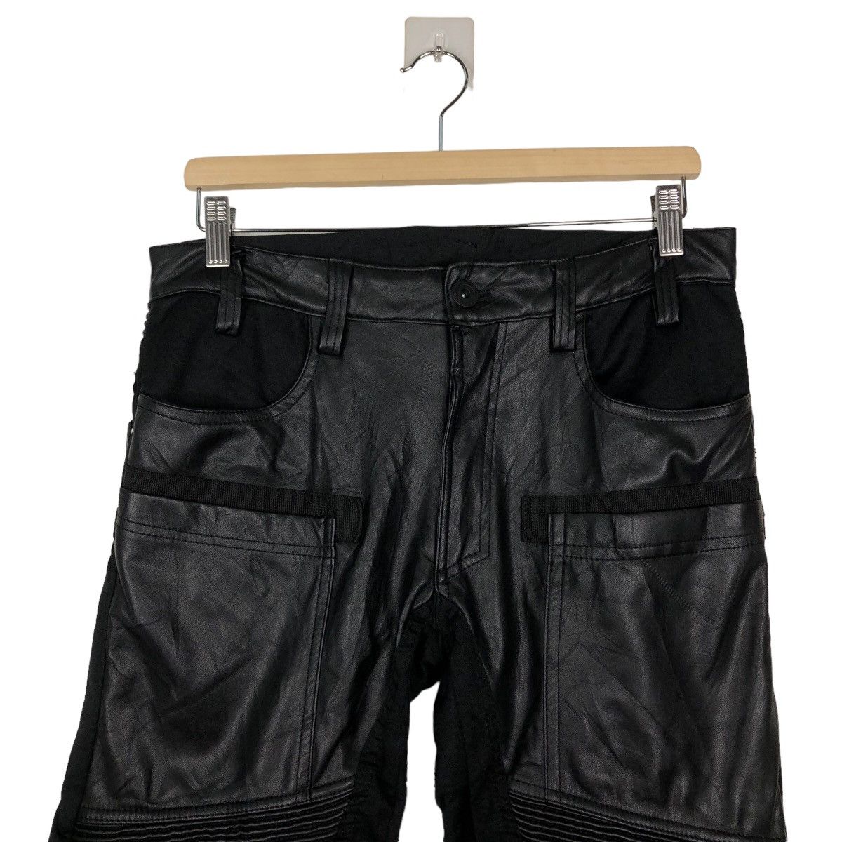 Japanese Brand 🔥90’s Rare Biker Pants Cargo Multi Pocket Corduro Size US 32 / EU 48 - 2 Thumbnail