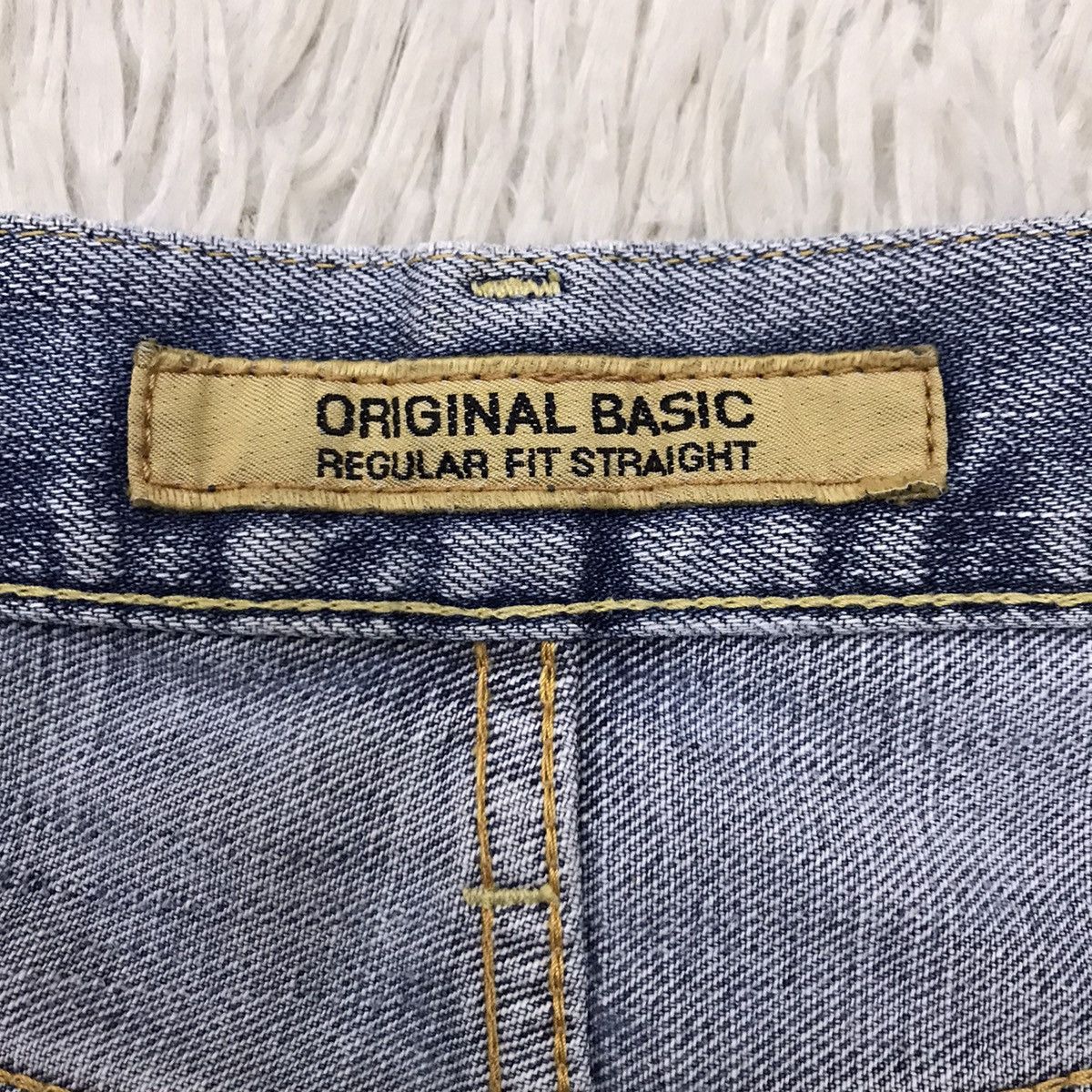 Japanese Brand Uniqlo Basic S-002 Regular Fit Straight Jenas Size US 30 / EU 46 - 10 Thumbnail