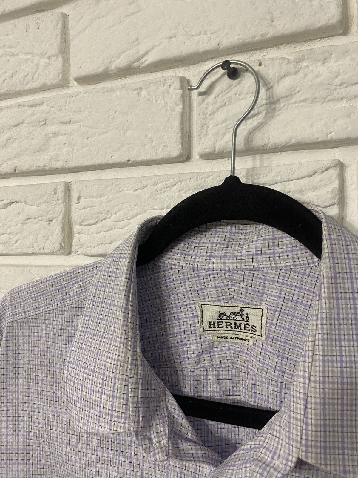 Hermes Hermes rare luxury shirt Size US L / EU 52-54 / 3 - 3 Thumbnail