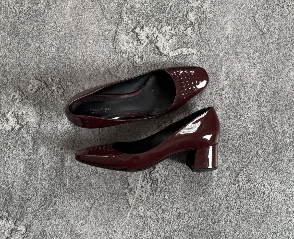 Bottega Veneta × Designer Bottega Veneta 38size souliers lacquered high heels sandals Size US 8 / IT 38 - 1 Thumbnail
