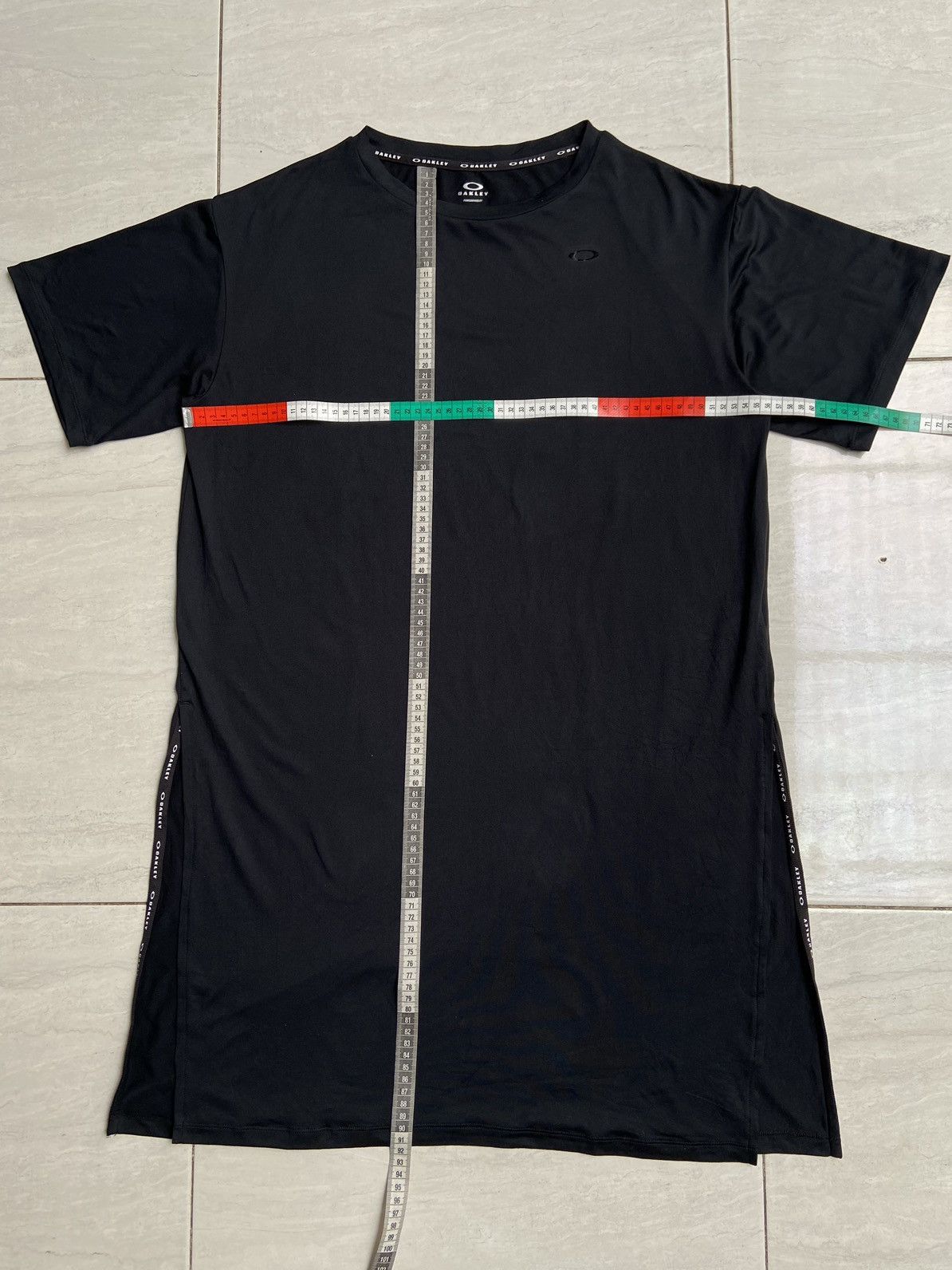 Oakley OAKLEY Black Long T-shirt Size US L / EU 52-54 / 3 - 2 Thumbnail