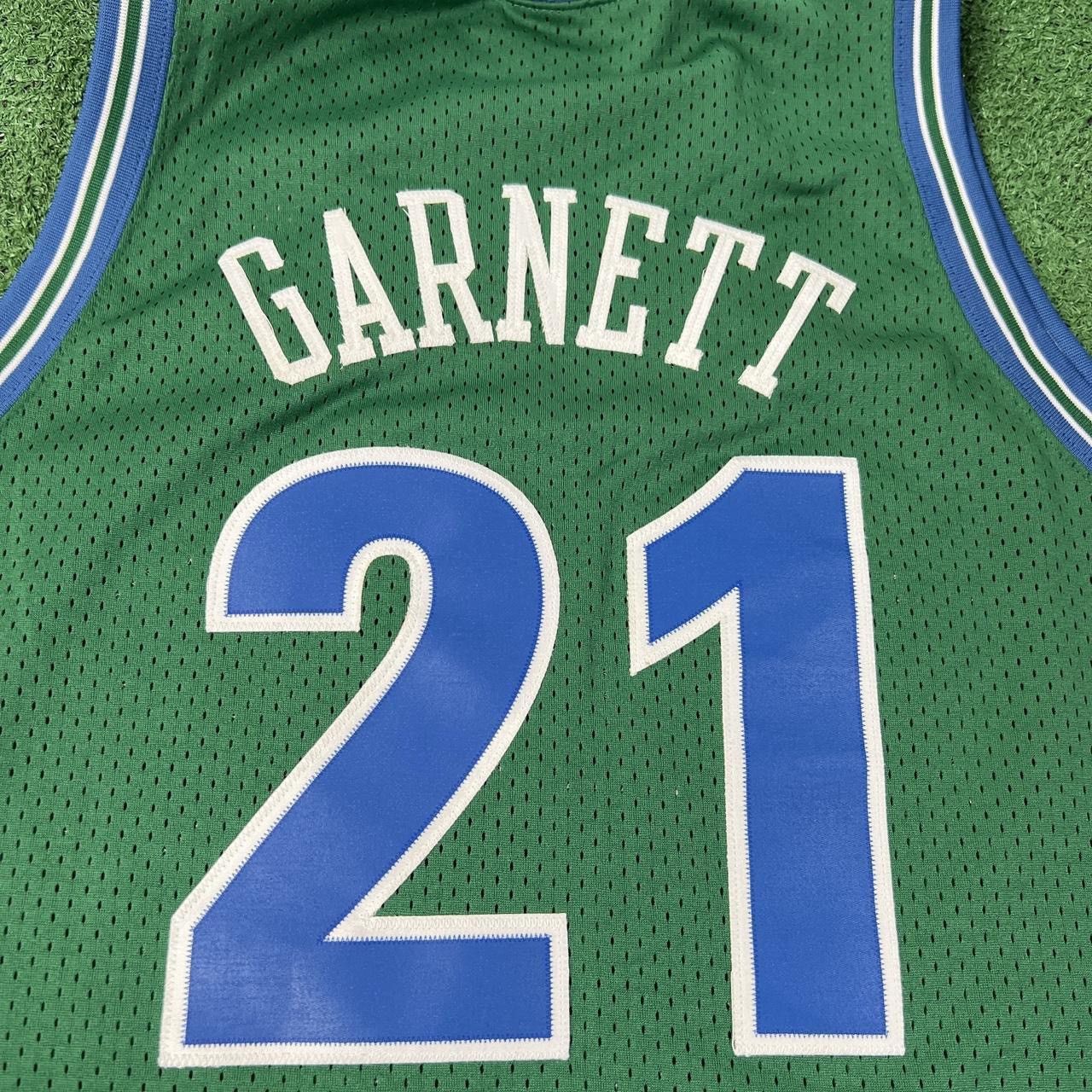 NBA Vintage Y2K Nike Kevin Garnett Minnesota Timberwolves Jersey Size US XL / EU 56 / 4 - 4 Thumbnail