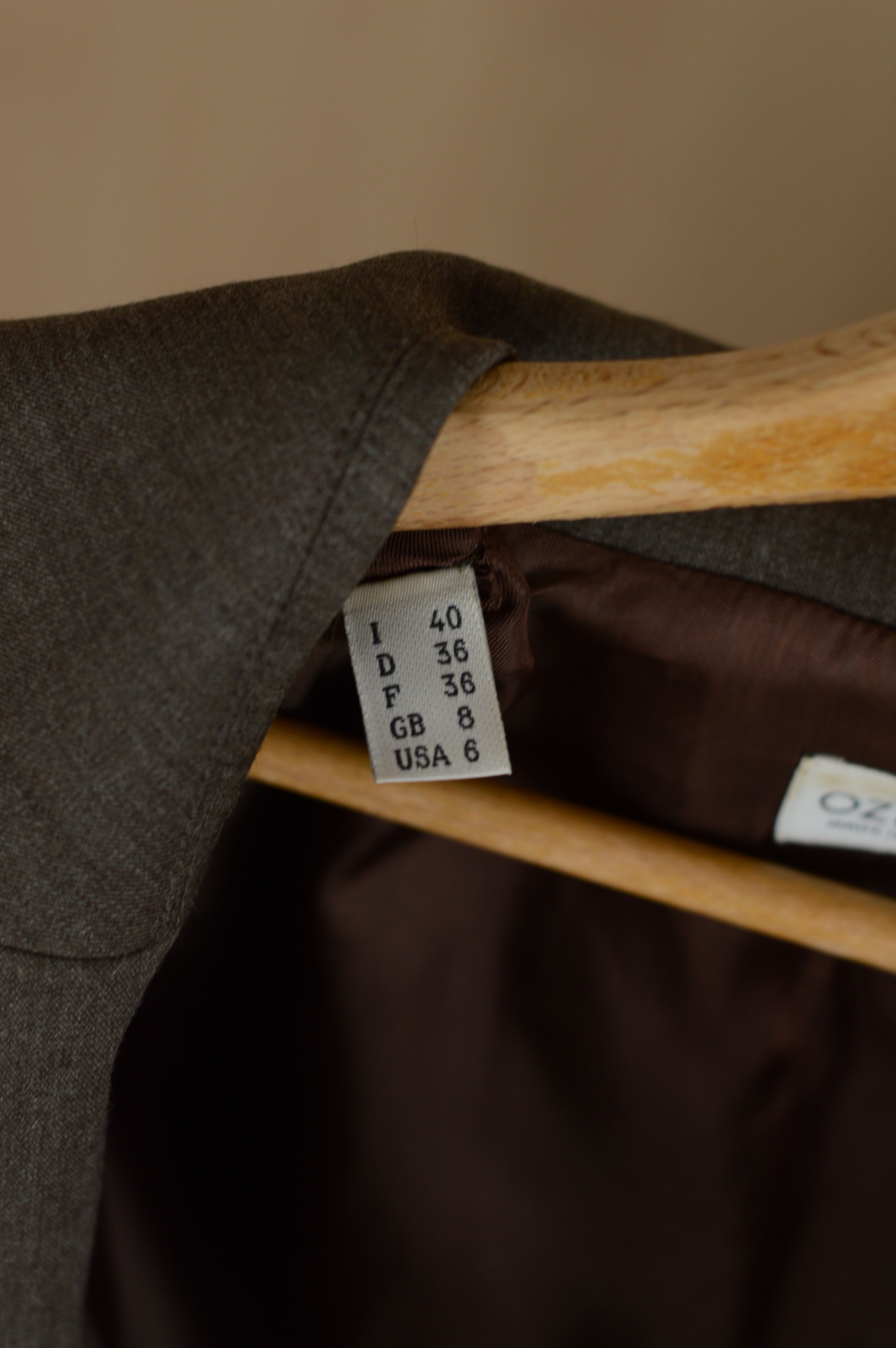 Designer × Vintage Vintage Ozbek Blazer Leopard Sleeves Made in Italy Size M / US 6-8 / IT 42-44 - 8 Thumbnail