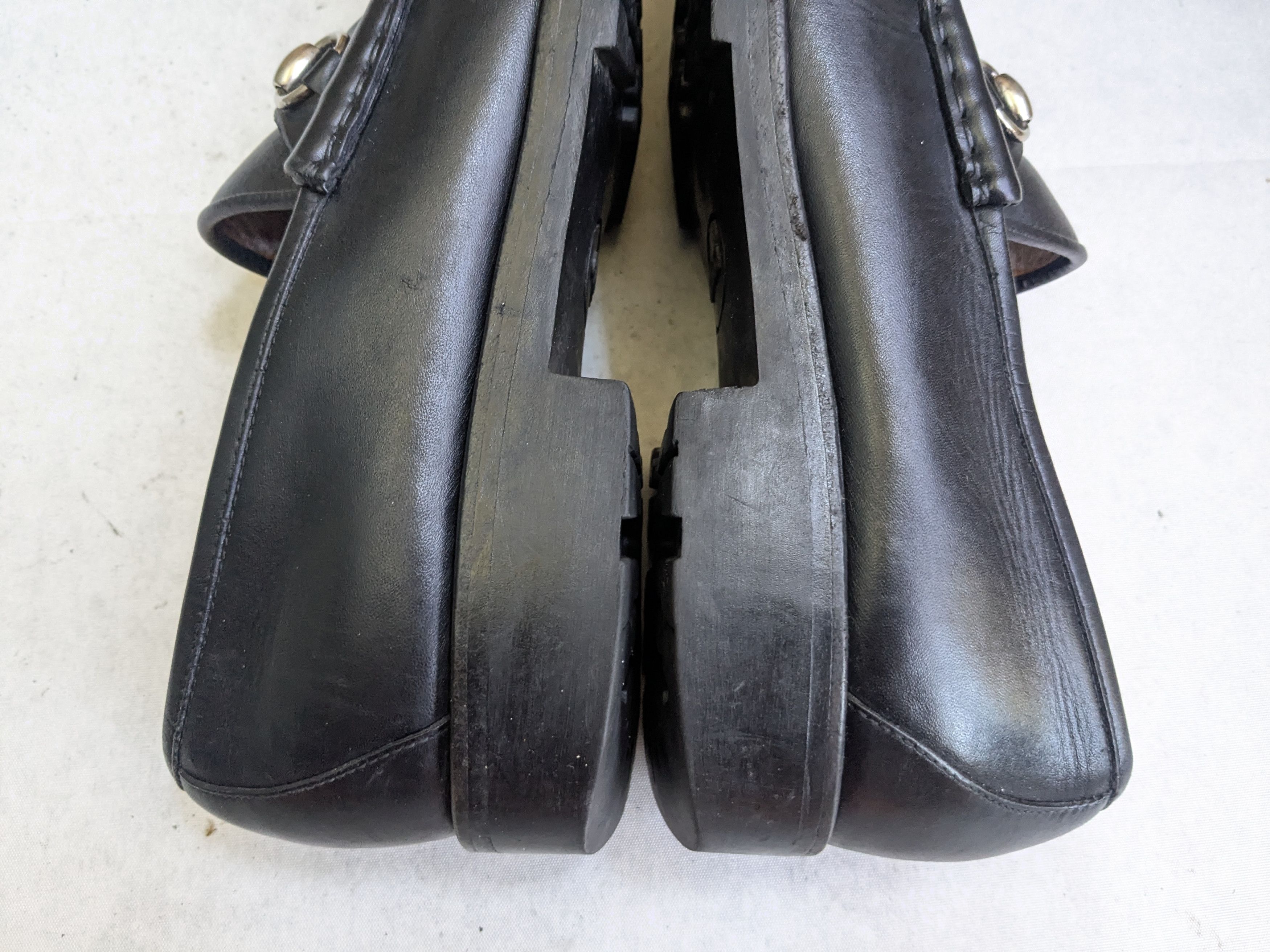Gucci Gucci Horsebit Loafers Black 10.5 Leather Slip Ons Size US 10.5 / EU 43-44 - 10 Thumbnail