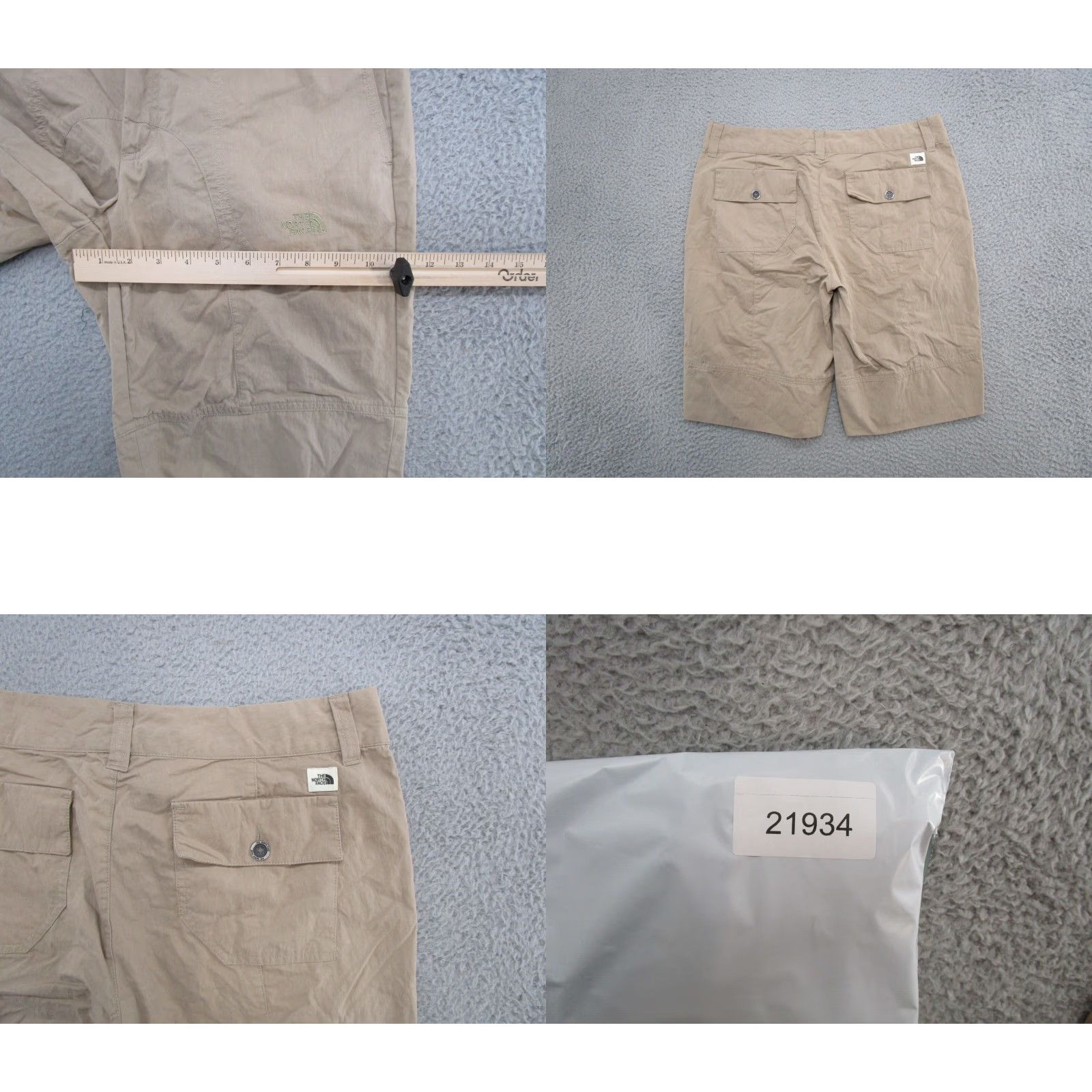 The North Face The North Face Shorts Bermuda Hiking Outdoor Beige Women's Size 10 Size 32" / US 10 / IT 46 - 8 Thumbnail