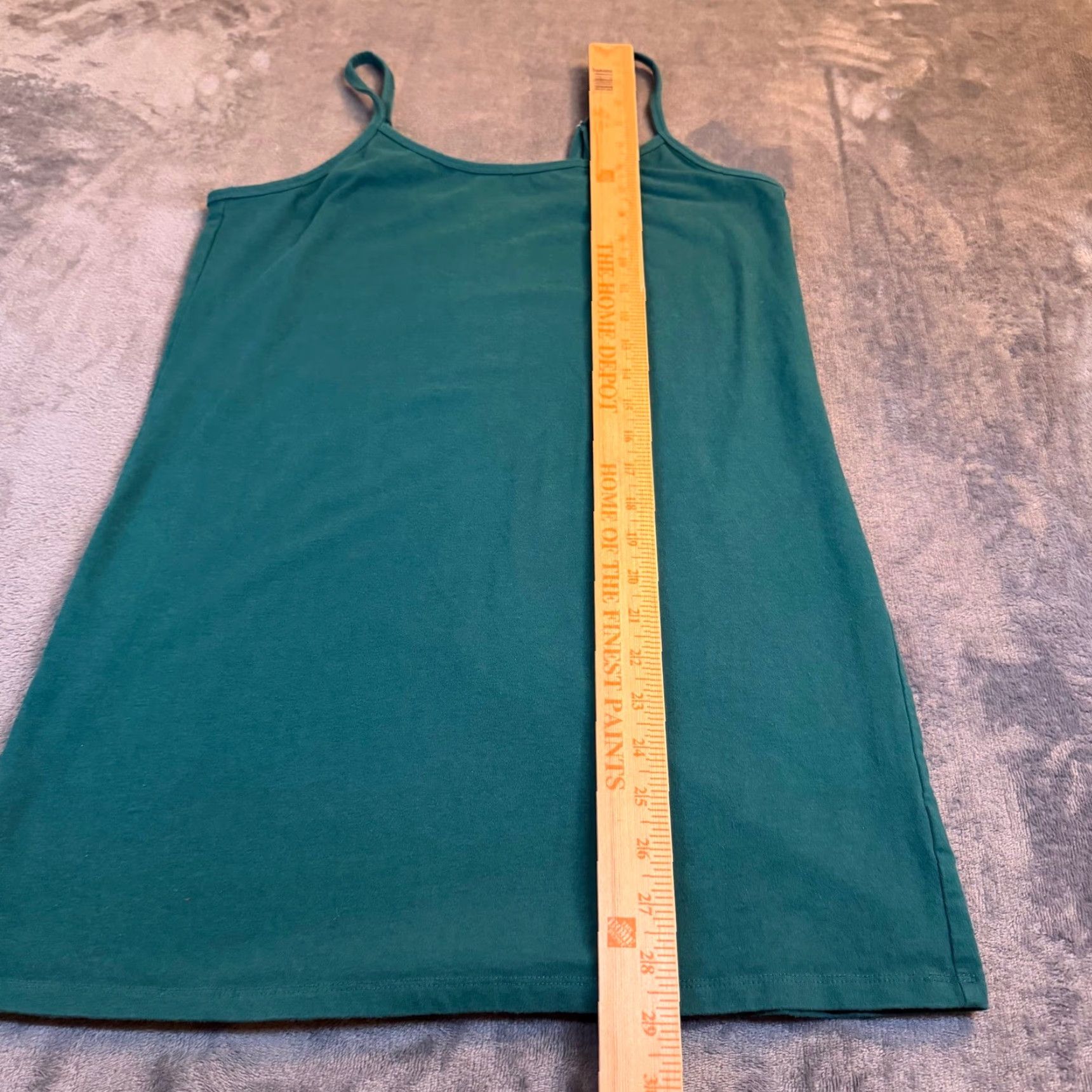 Torrid Torrid Green Camisole Tank Slip Top Womens Size 1 Adjustable Strap Stretch Cotton Spandex Nursing? Size XS / US 0-2 / IT 36-38 - 5 Thumbnail