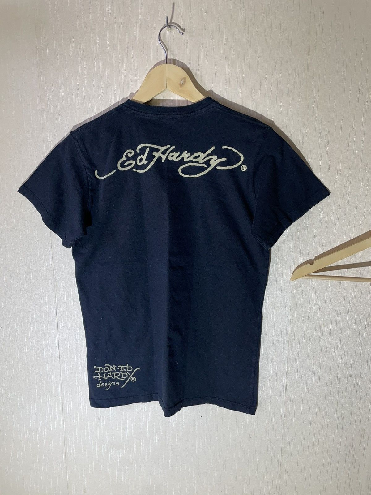 Ed Hardy × Japanese Brand × Vintage Ed hardy vintage Japanese T shirt Size US S / EU 44-46 / 1 - 2 Thumbnail