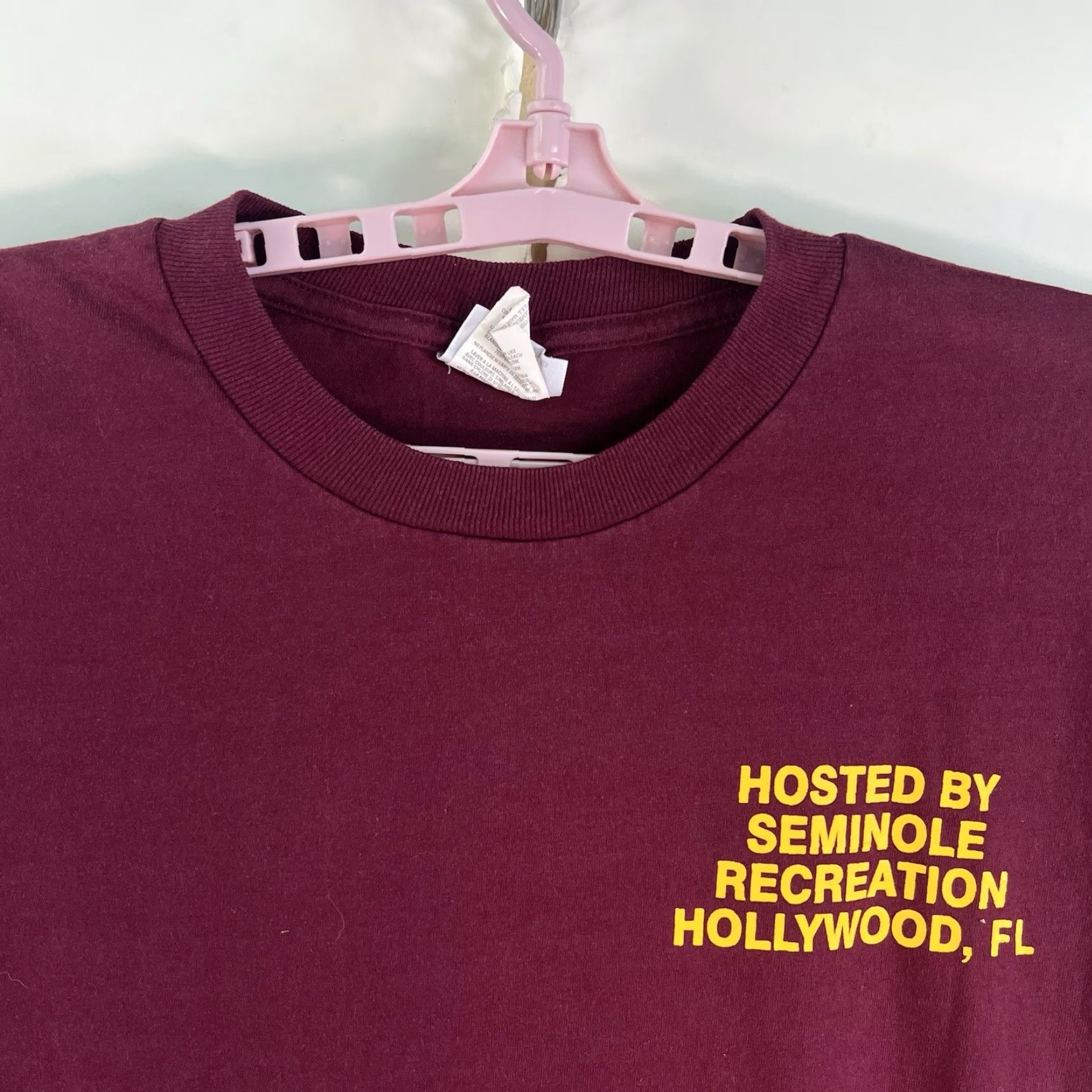 Jerzees VINTAGE VTG 2000 NSA Girls Fastpitch World Series T-Shirt 2X Jerzees Adult Red Seminole Size US XXL / EU 58 / 5 - 4 Thumbnail