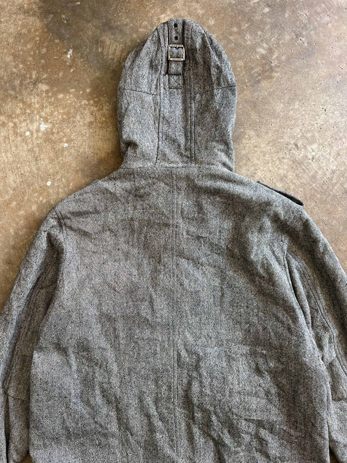 Burberry Vtg Burberry Black Label Multipocket Novacheck Hoodie Jacket Size US L / EU 52-54 / 3 - 21 Thumbnail